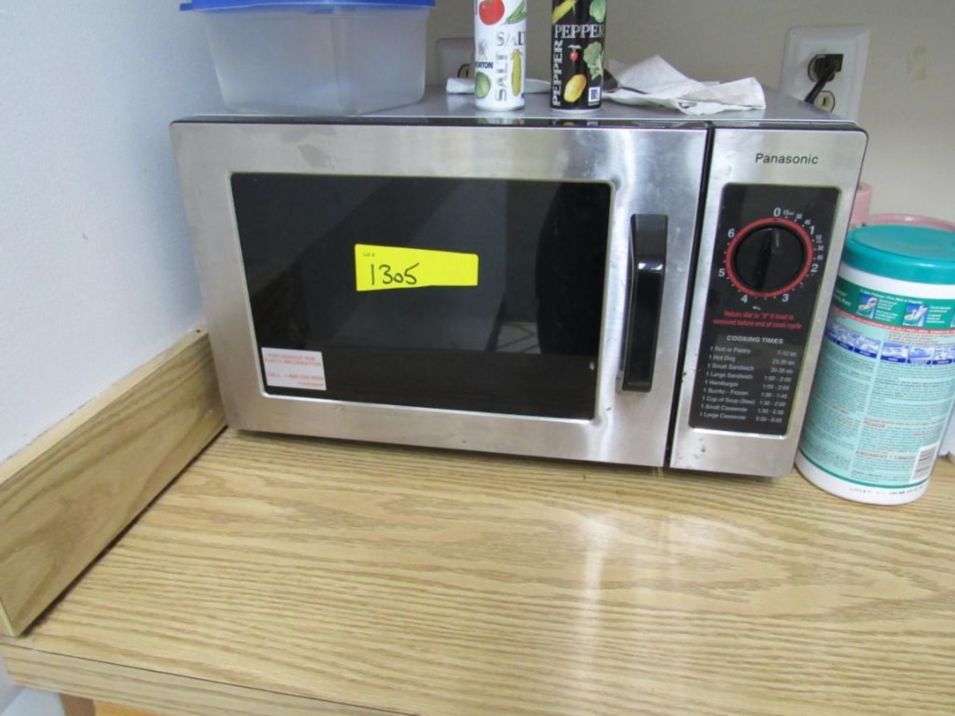 LOT: (1) Magic Chef Small Refrigerator, (1) Bunn Coffee Maker, (1) Microwave Oven (Location P) - Image 2 of 2