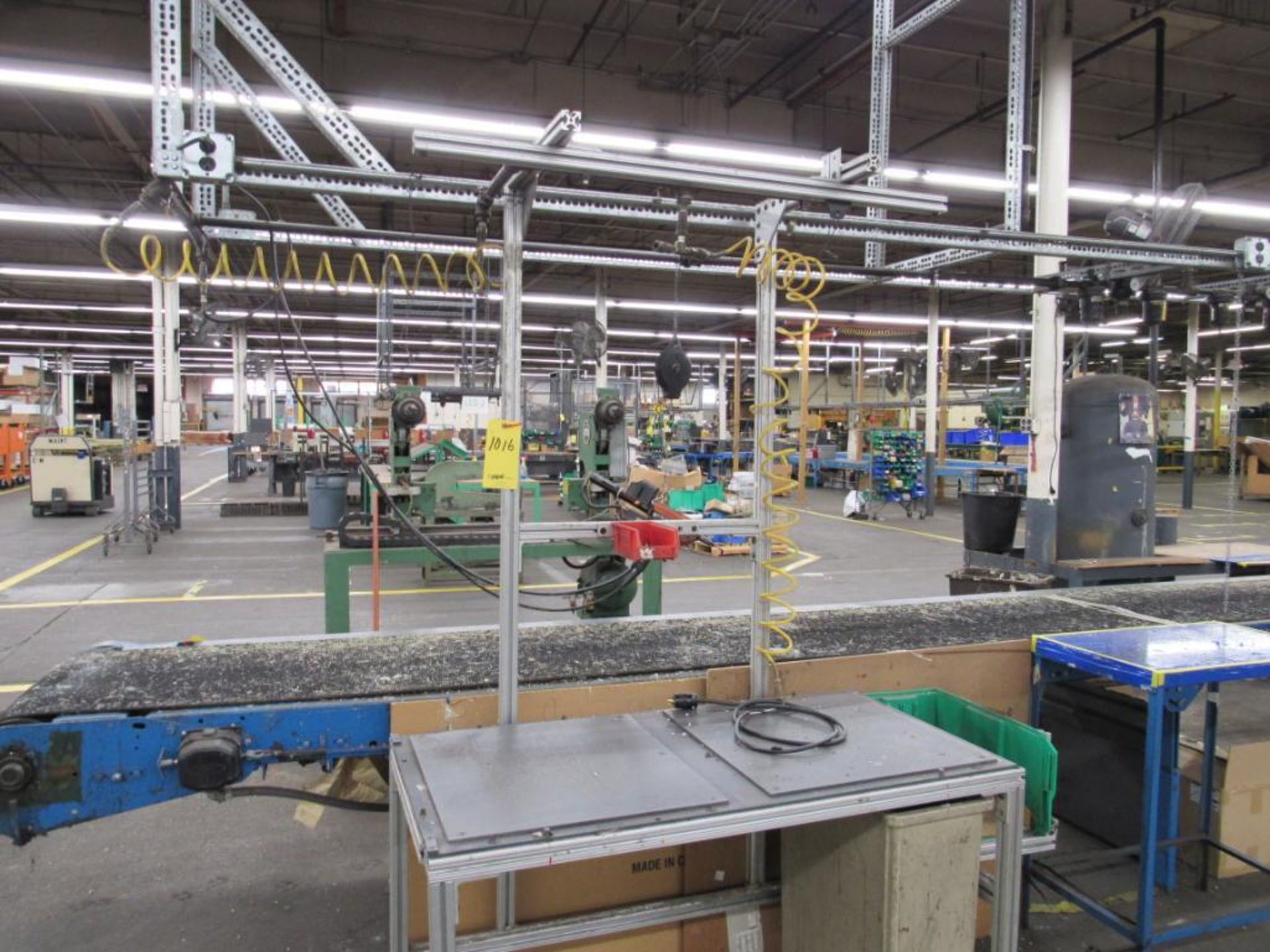 LOT: Packaging Lines #M & #N including: (1) 24 in. x 22 ft. Motorized Belt Conveyor (1) 24 in. x 21 - Image 2 of 5