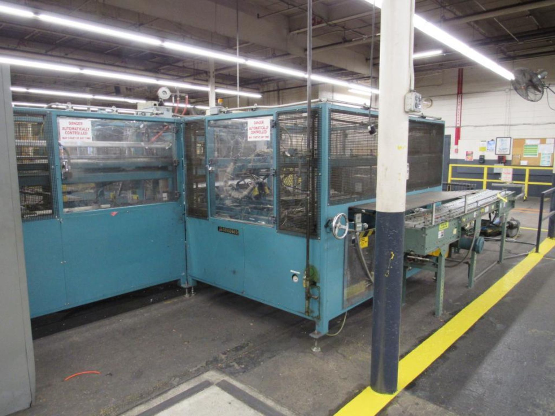 LOT: Packaging Line #D including: (1) Compacker Carton/Case Sealer Model RATUP1003, S/N 100399032, w - Image 5 of 6