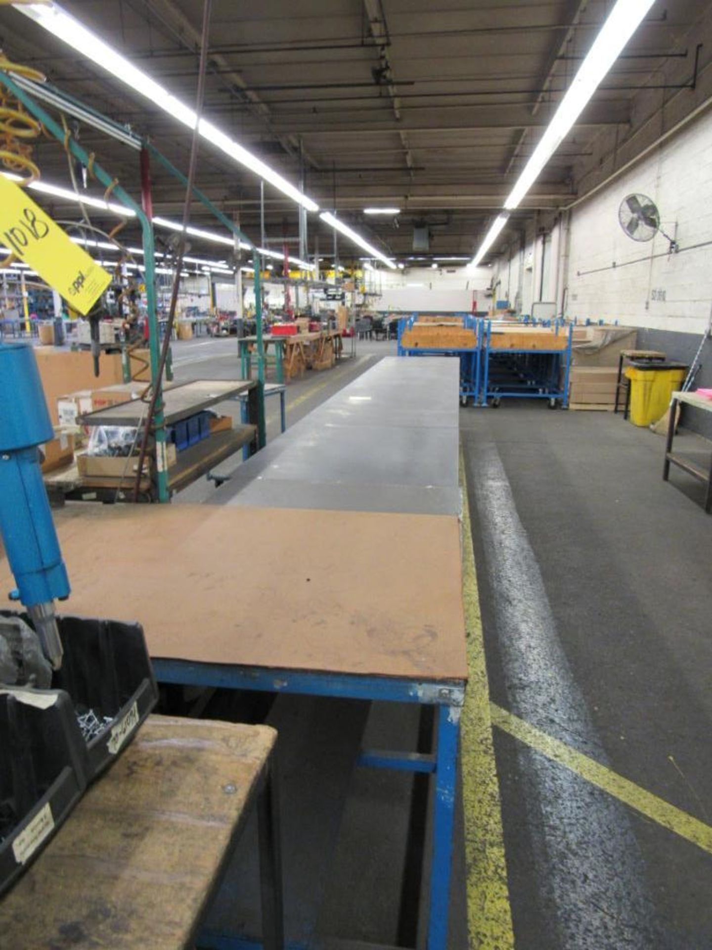 LOT: Packaging Lines #F & Louvre Sub-Assembly Station including: (1) 24 in. x 40 ft. Motorized Conve - Image 3 of 5