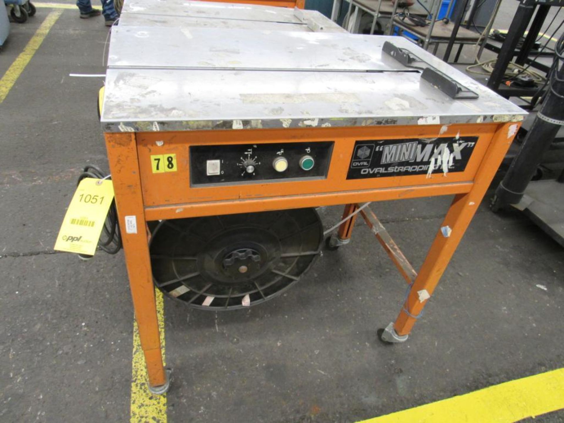 Ovalstrapping Inc. Strapping Machine Model Mini Max (Location A-3)