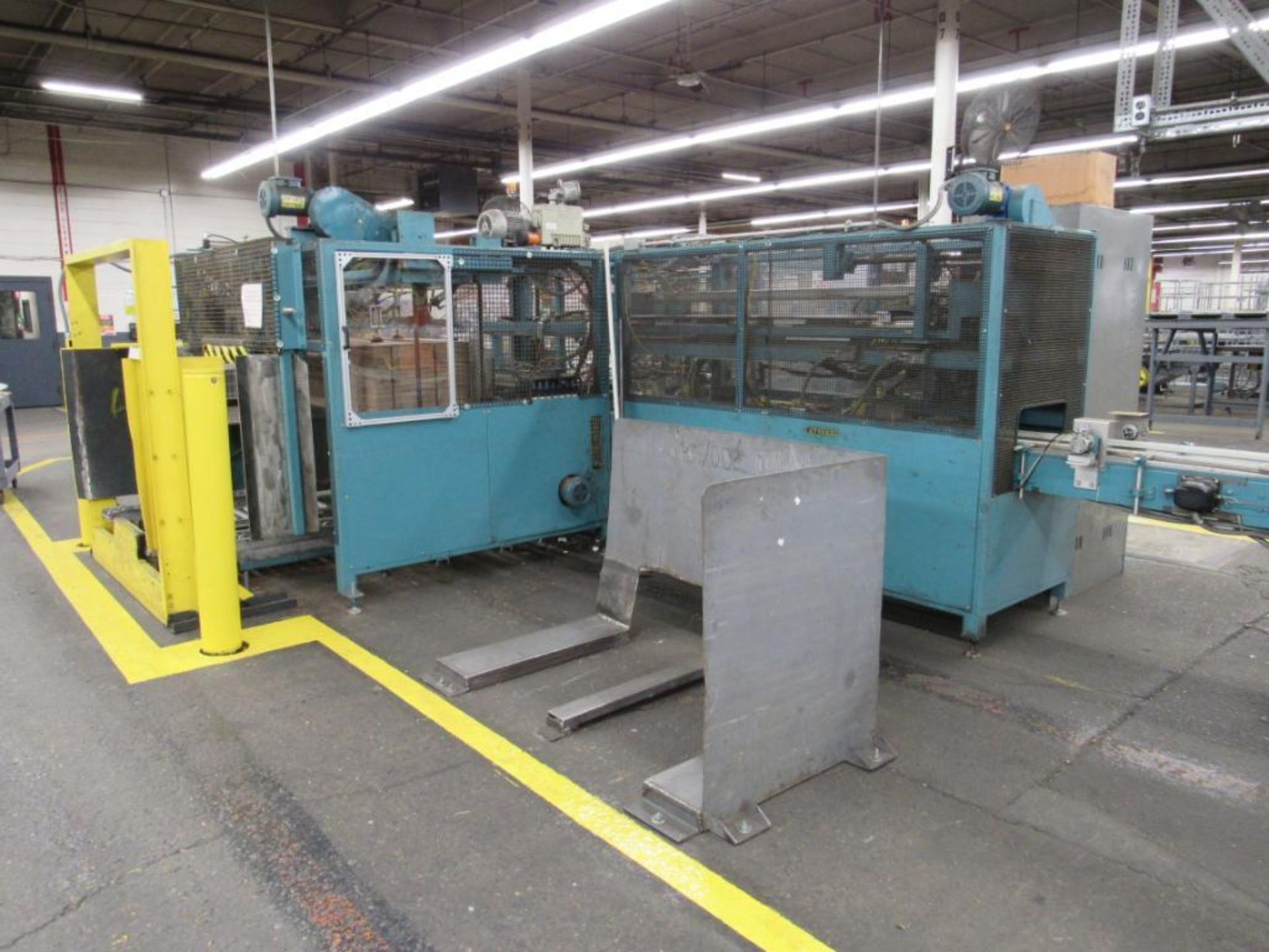 LOT: Packaging Line #D including: (1) Compacker Carton/Case Sealer Model RATUP1003, S/N 100399032, w - Image 3 of 6