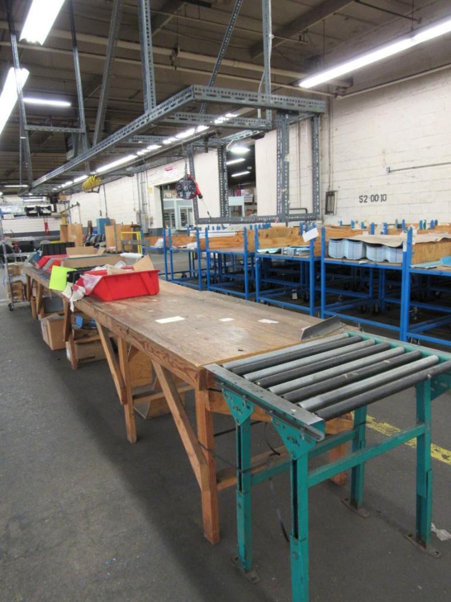 LOT: Packaging Lines #F & Louvre Sub-Assembly Station including: (1) 24 in. x 40 ft. Motorized Conve - Image 5 of 5