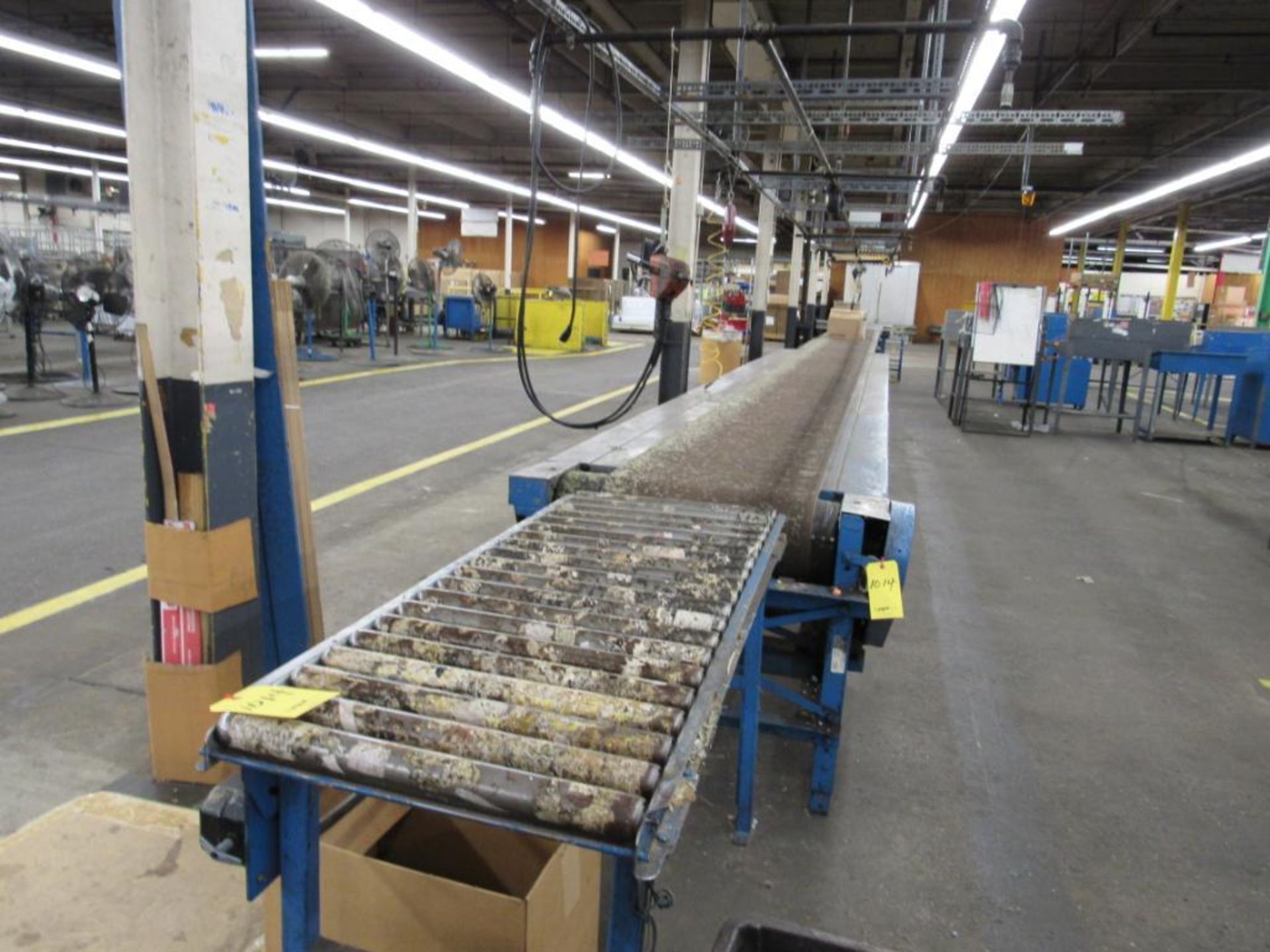 LOT: Packaging Lines #A1 & #A2 including: (1) 24 in. x 45 ft. Motorized Belt Conveyor (1) 24 in. x 3