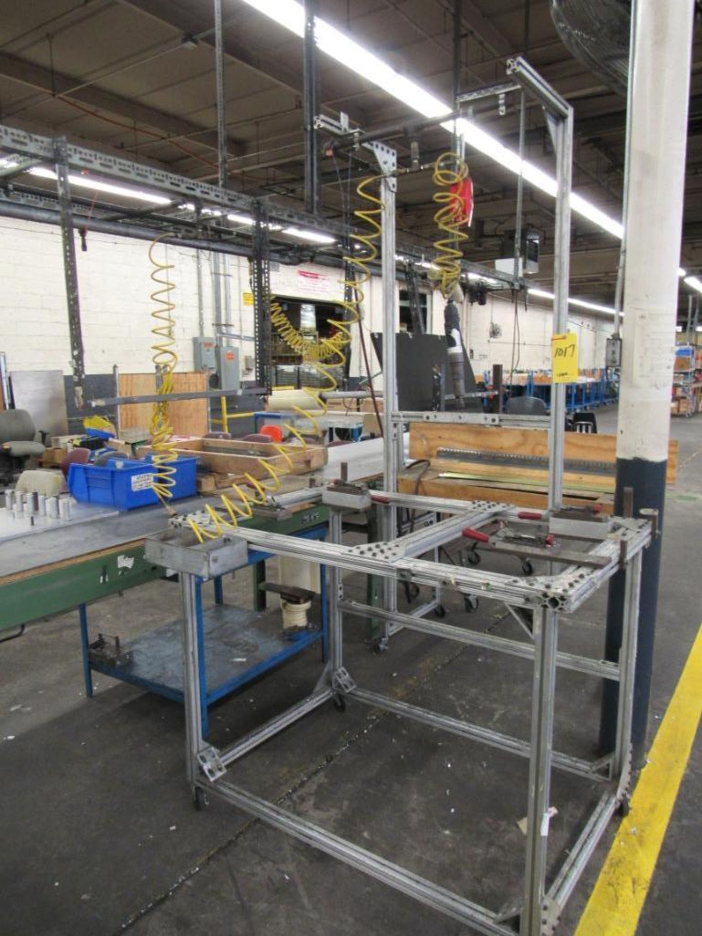 LOT: Packaging Lines #K & #J including: (1) 36 in. x 20 ft. Roller Conveyor used as Work Table (1) 3 - Image 4 of 5