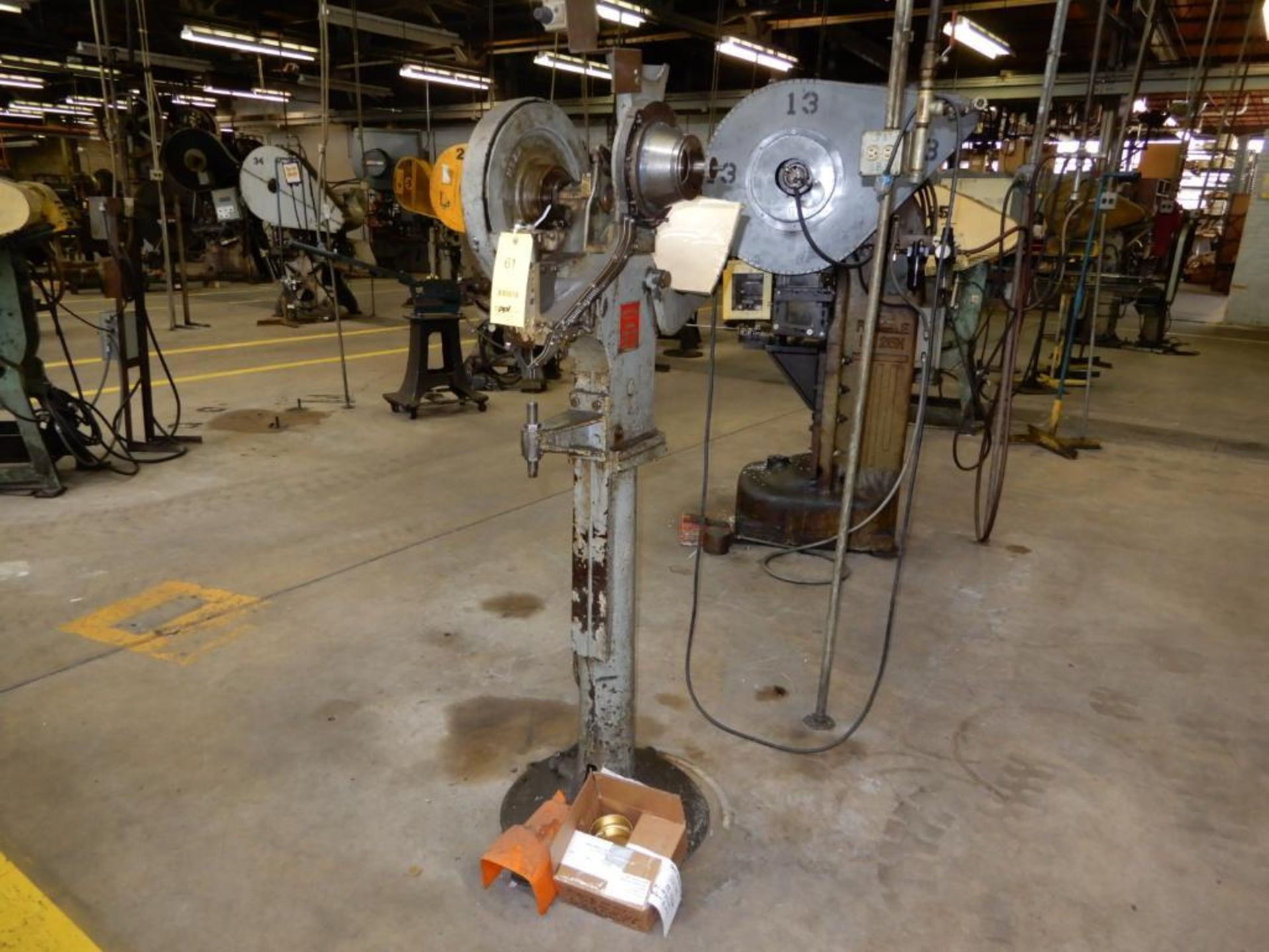 Chicago Rivet Machine, S/N 18-7818