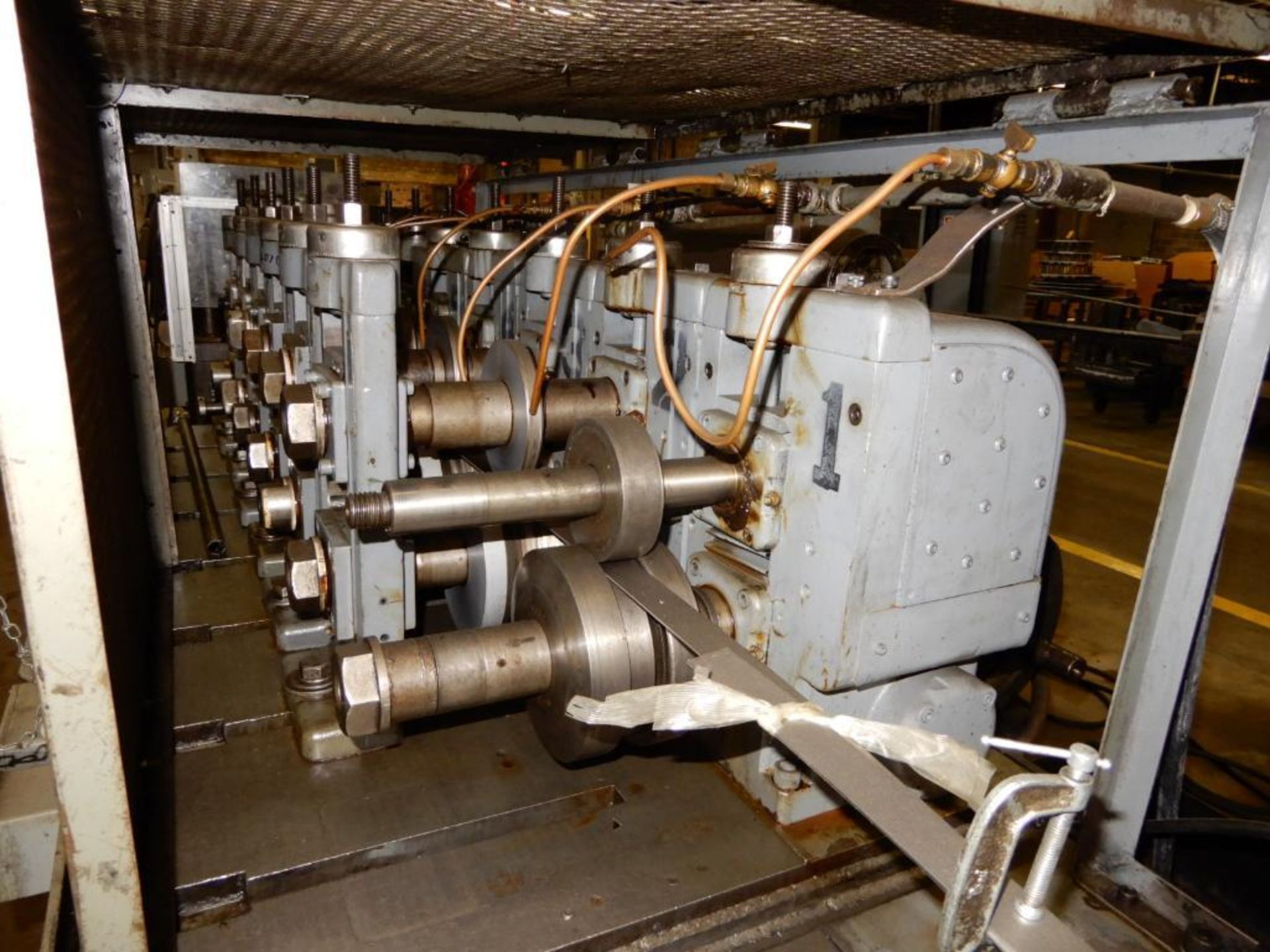 LOT: Roll Forming Line consisting of Lots #37A & #37B: Yoder 7-Shaft Roll Former, 1.5 in. Shaft Dia. - Image 2 of 6