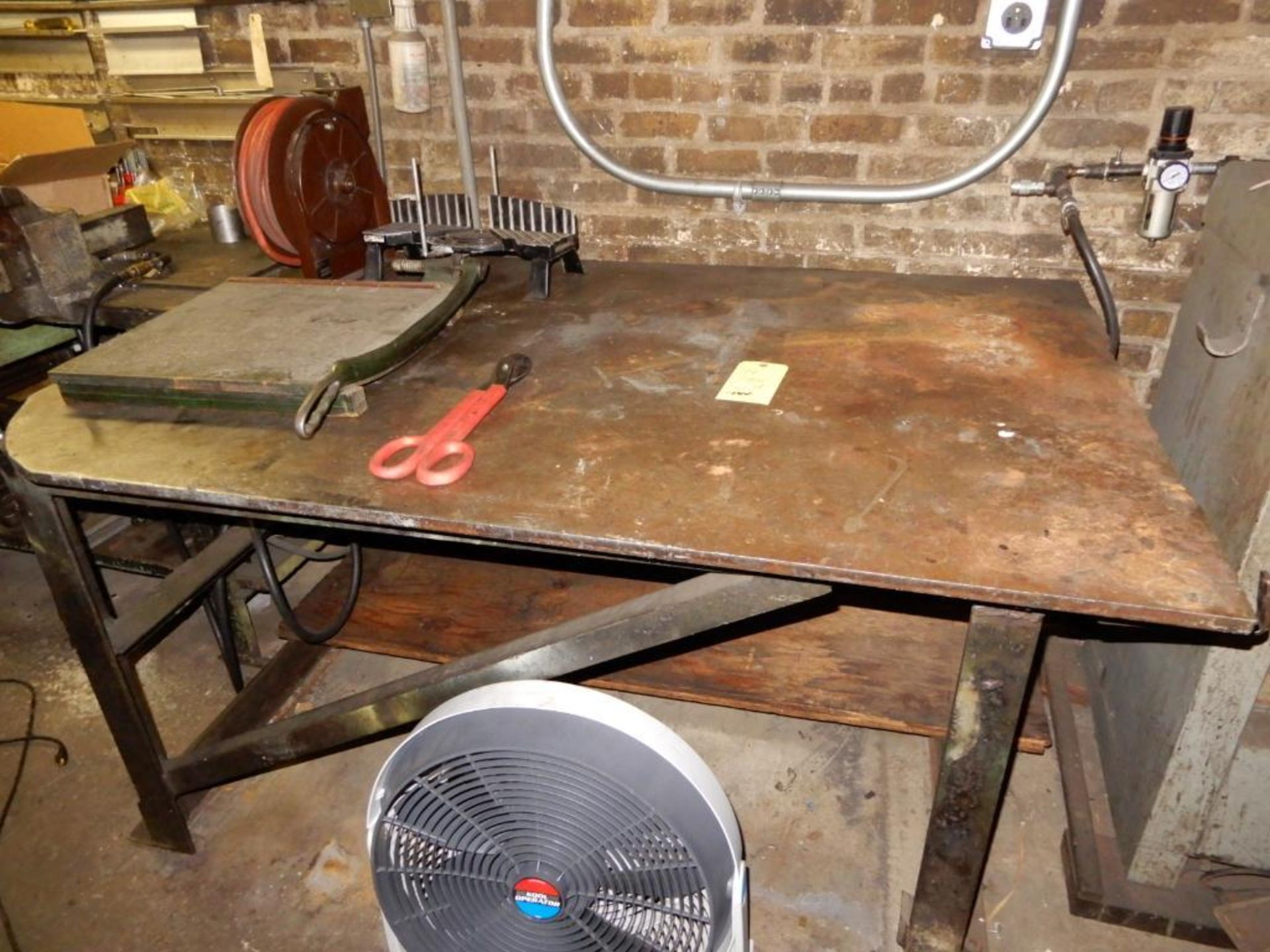 Steel Welding Table (in tool room)