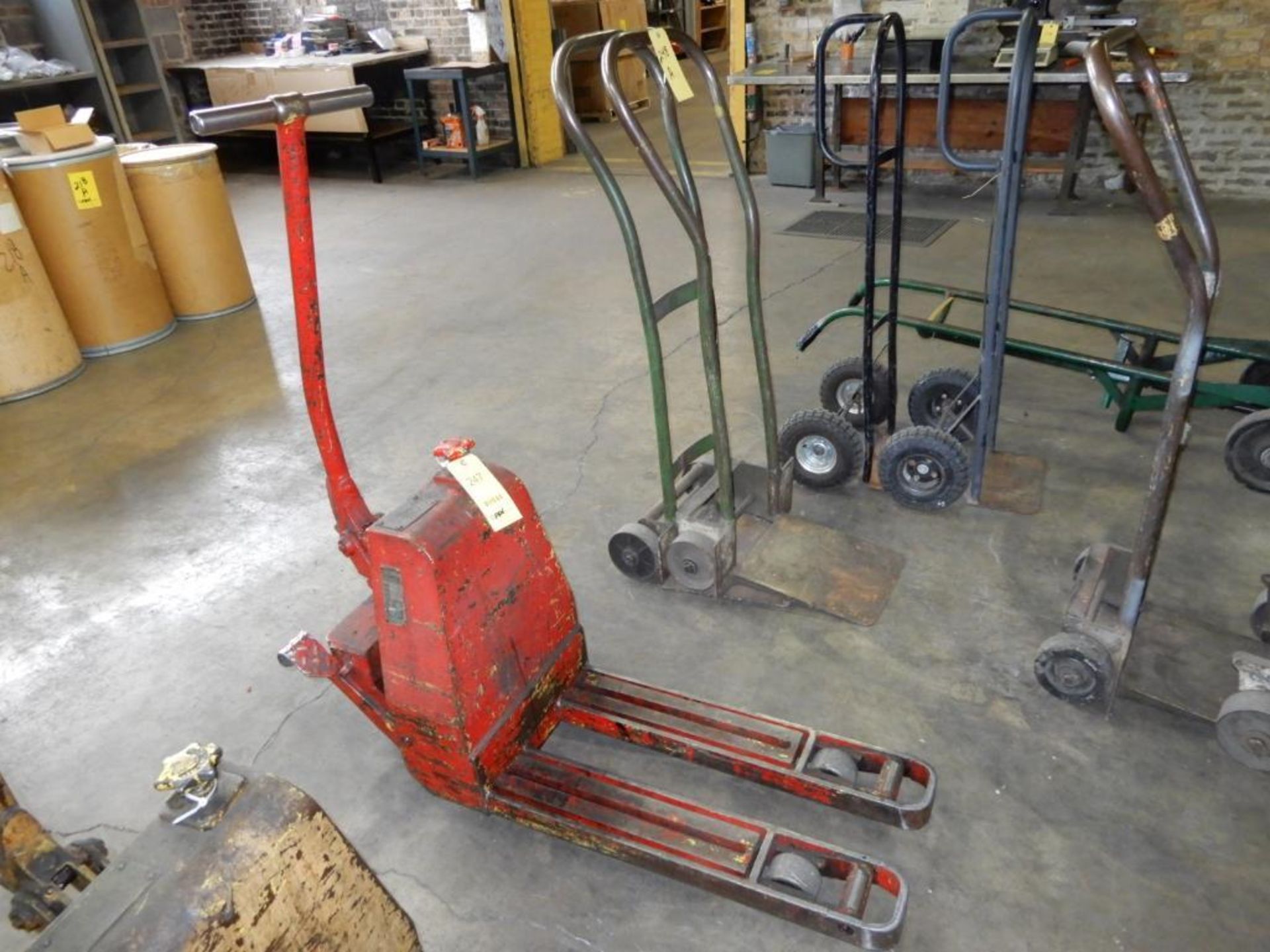 2500 lb. Narrow Pallet Jack, 30 in. (red)