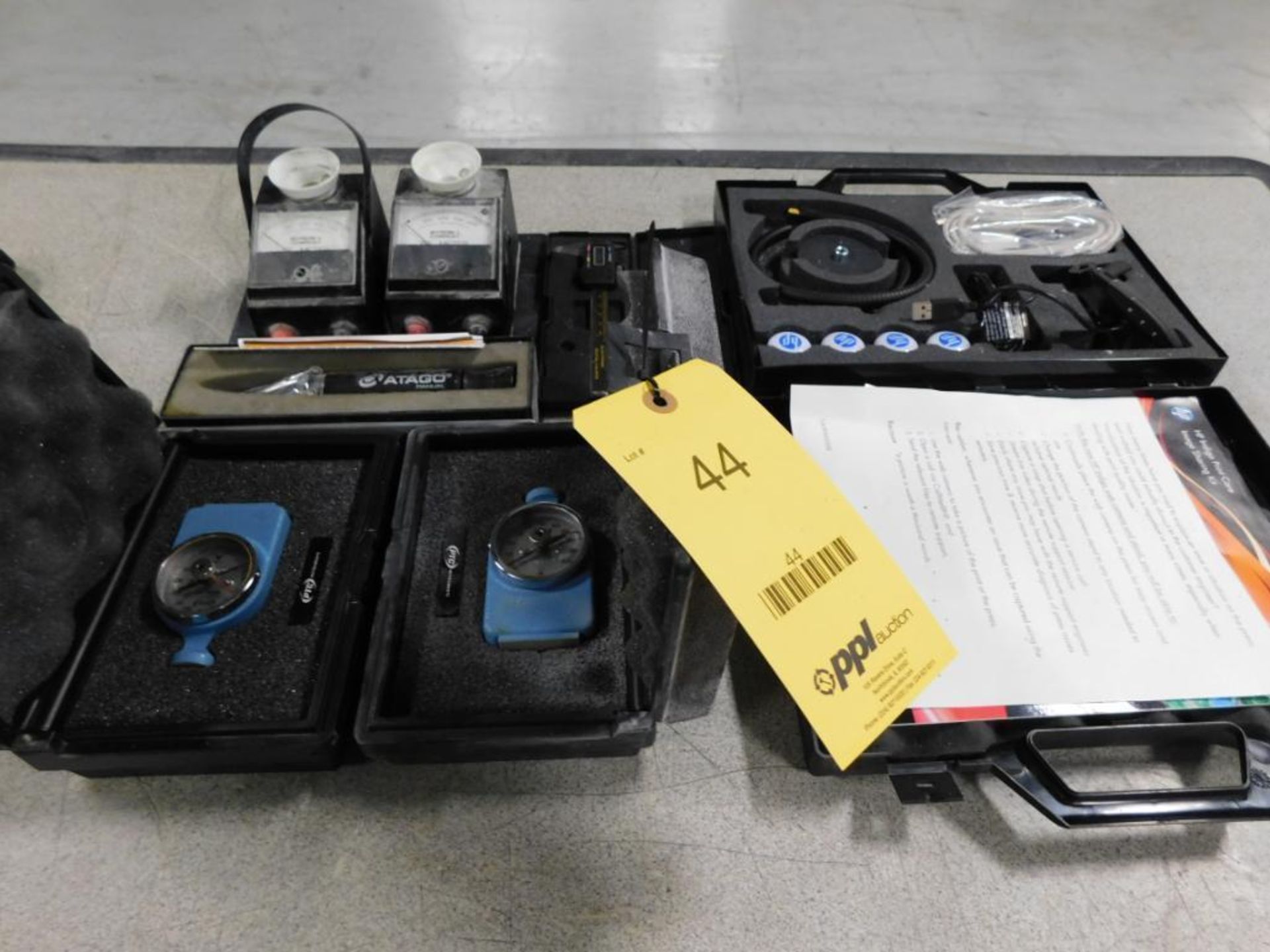 LOT: (2) PTC Instruments Gauges Model 306L, (2) DS Meters, Assorted Devices (Building #1) - Image 2 of 2