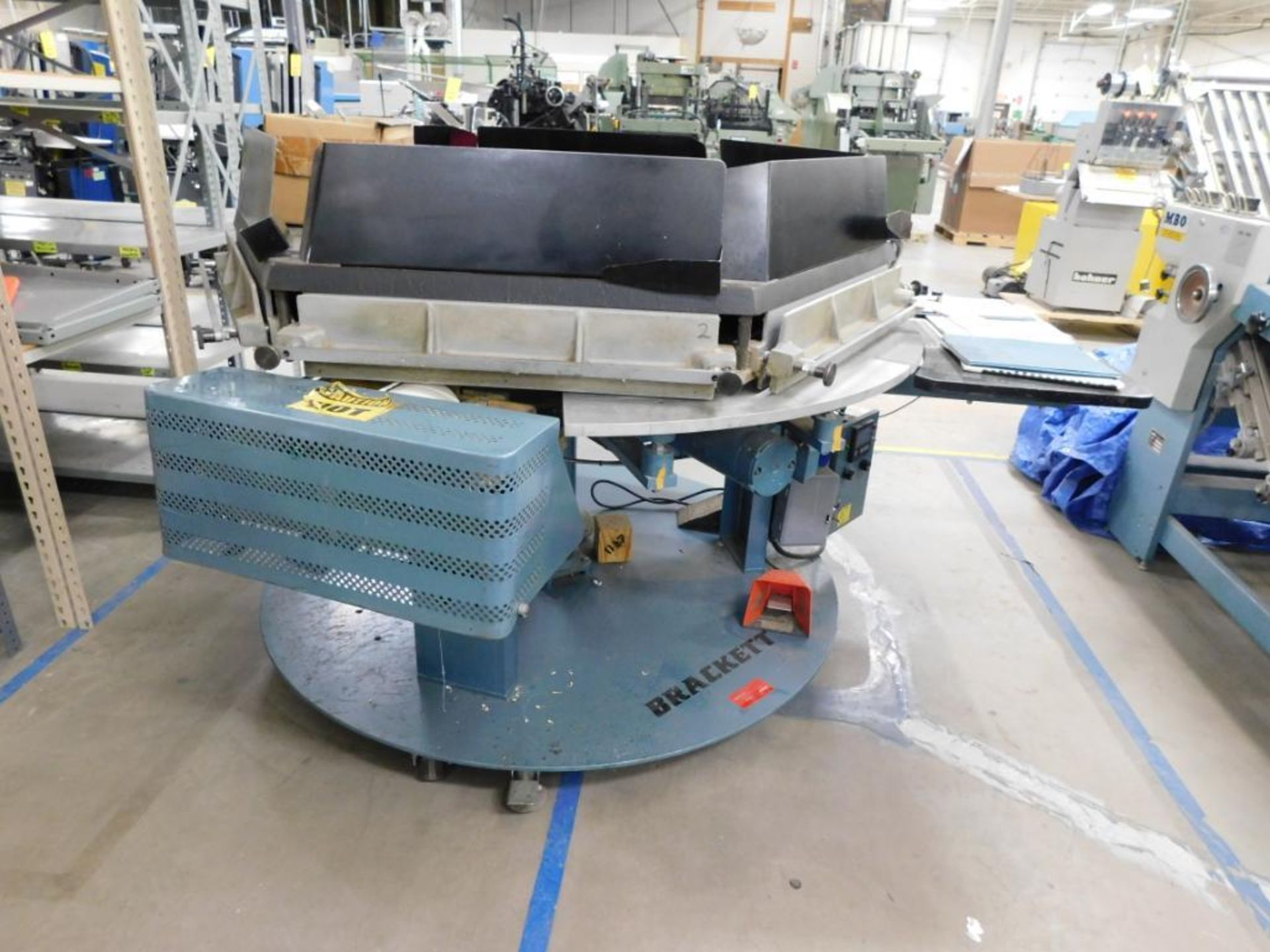 Brackett Rotary Padding Press Model CPM24 (Building #2)