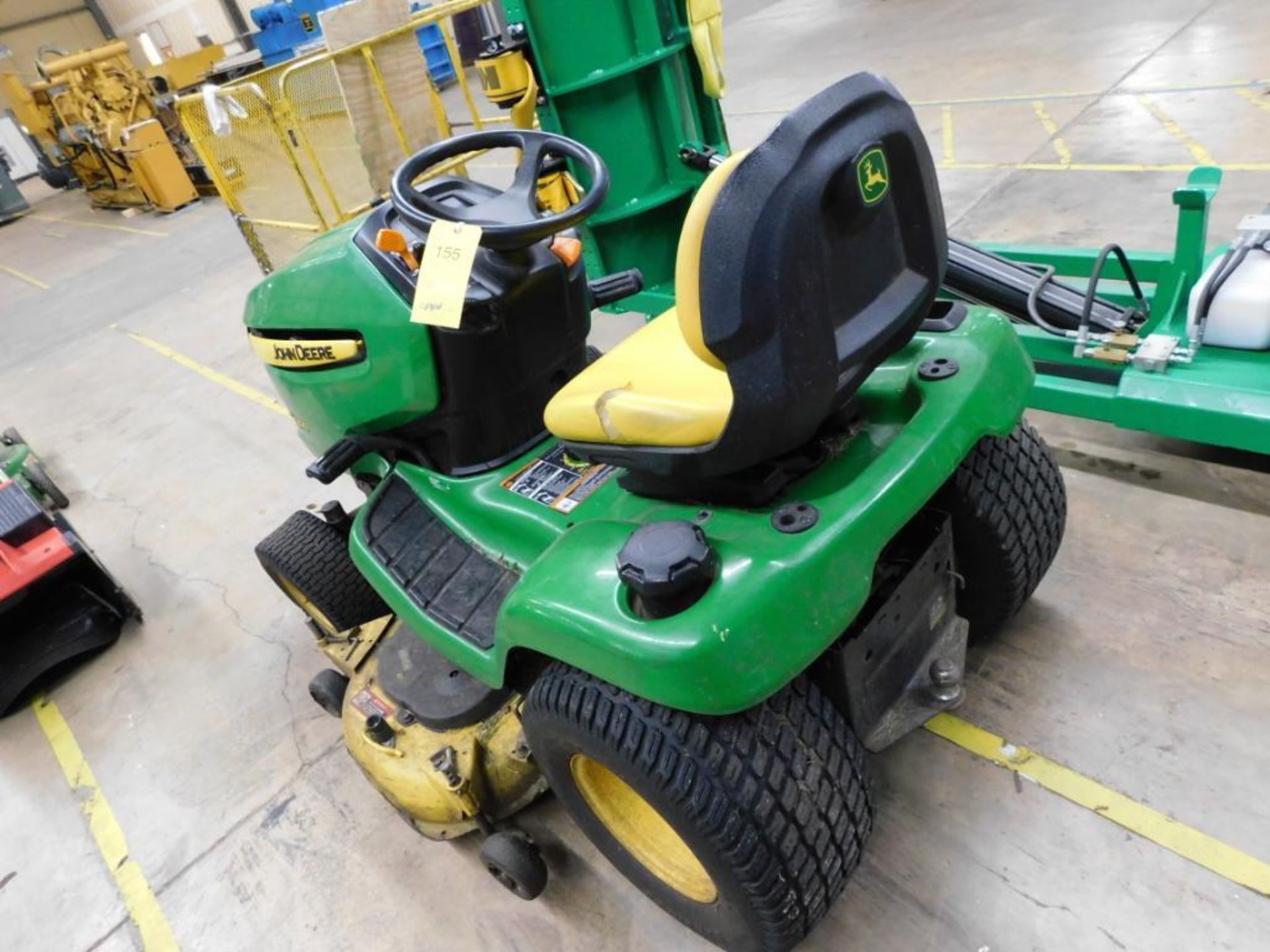 John Deere Lawn Tractor Model X320, 22 HP Kawasaki Motor, 48 in. Mower Deck, 764 hours (Building #1) - Image 2 of 6