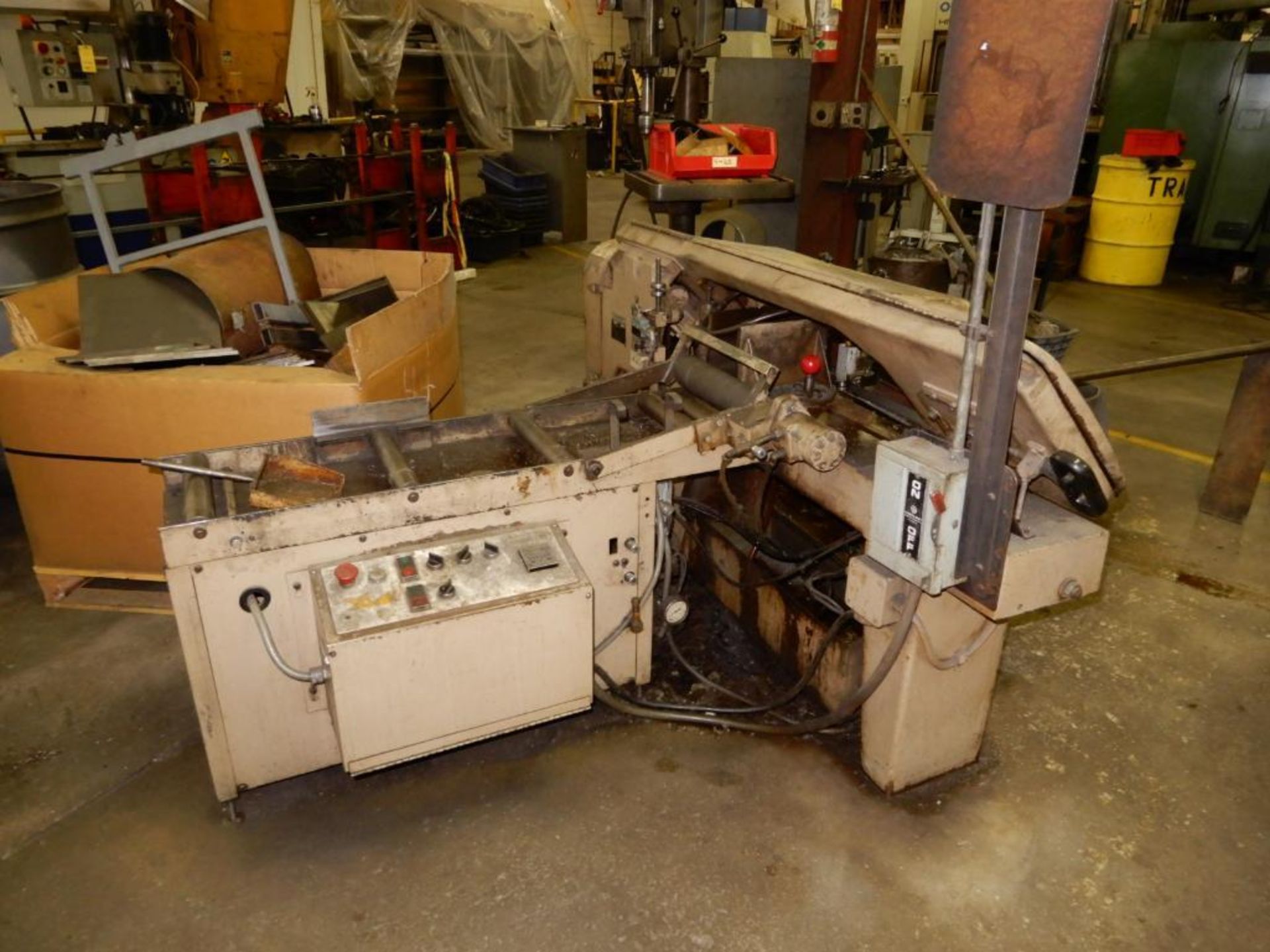 Kalamazoo Horizontal Band Saw Model AH9AW, S/N AH1058, with Bar Feed - Image 2 of 3