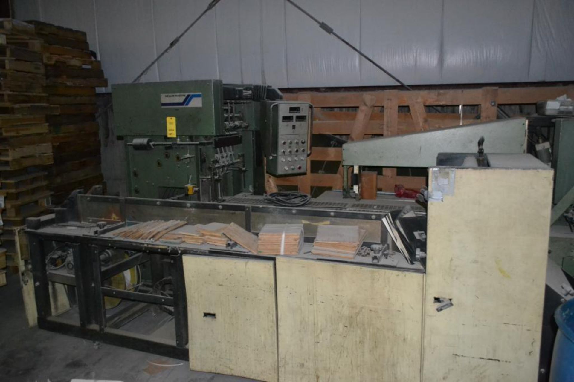 LOT: Muller Martini Parts Machines, with Conveyor