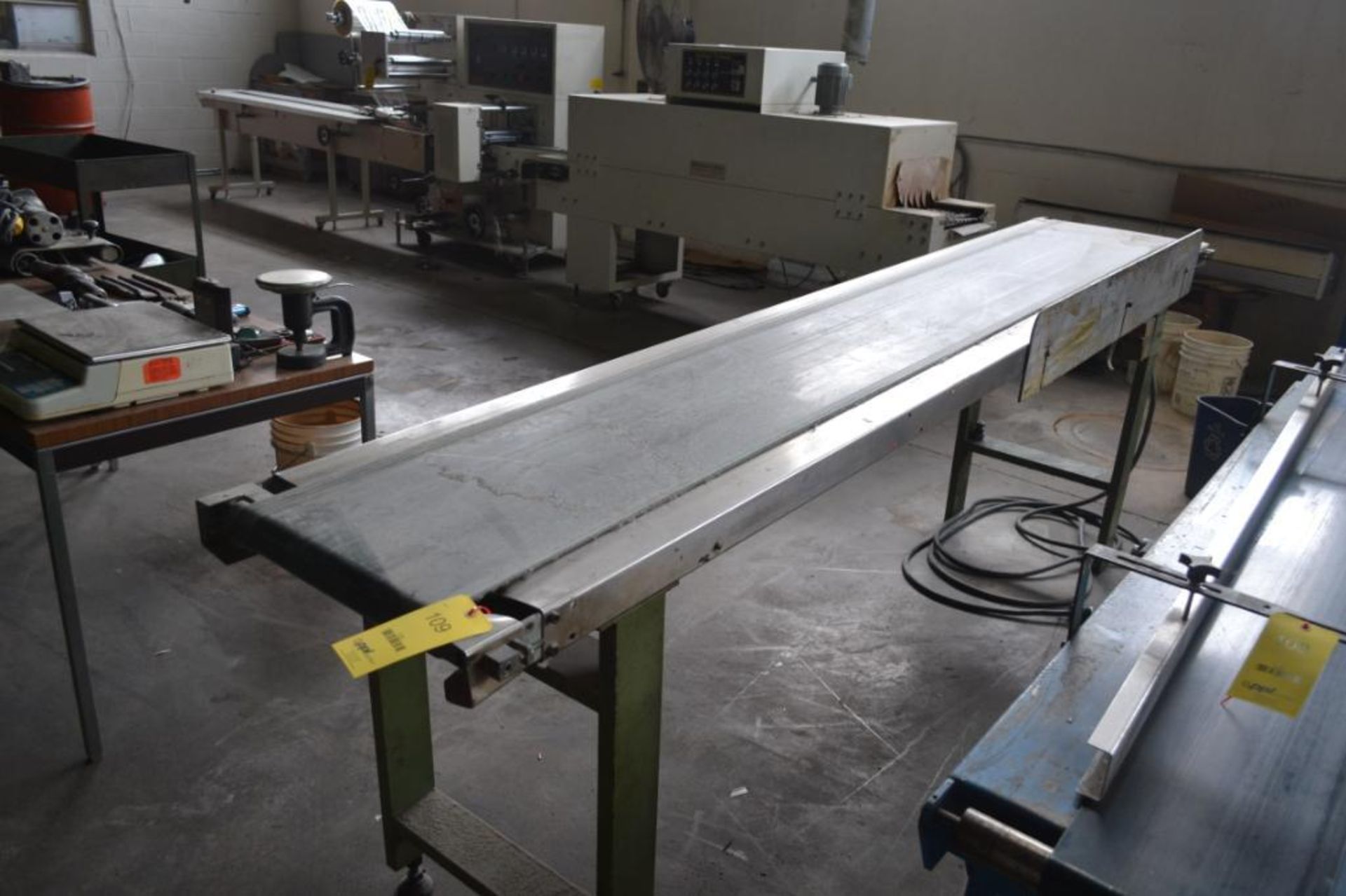 16 in. x 10 ft. Electric Conveyor