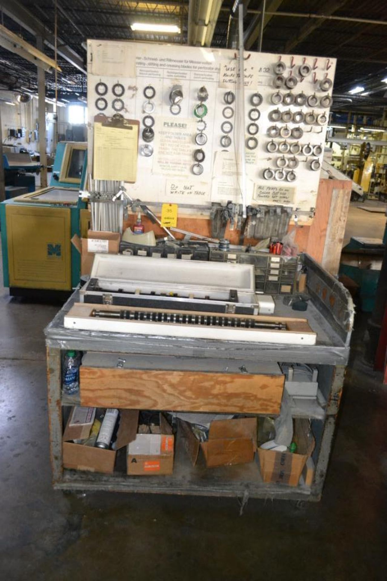 LOT: MBO Parts, with Bench
