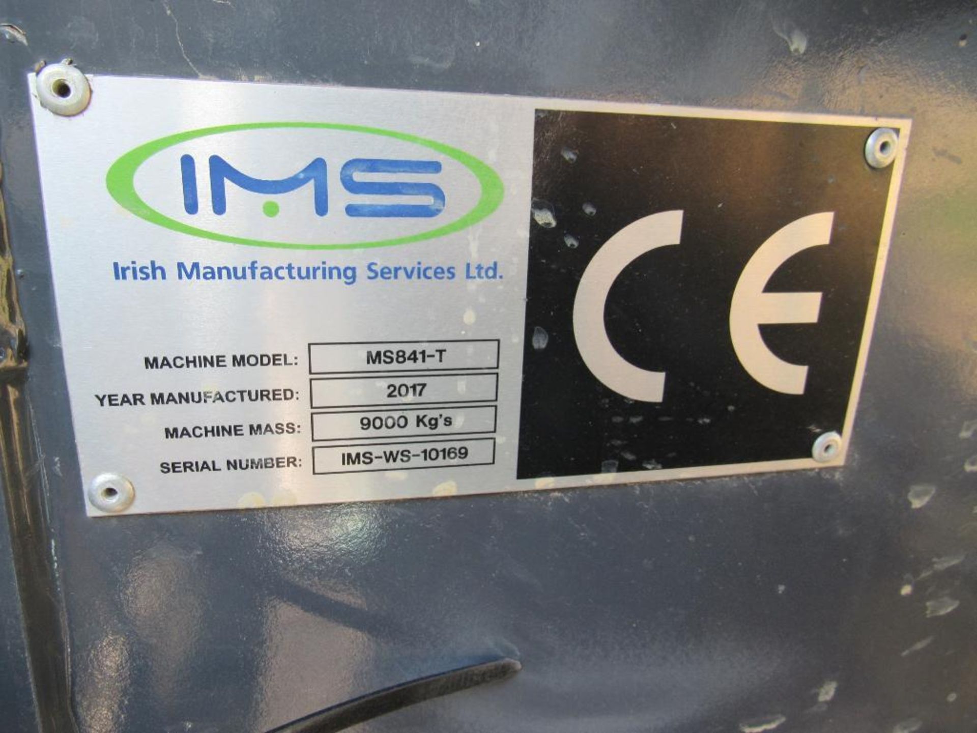 Irish Manufacturing Services Mobile Screen Model MS841-T, S/N IMS-WS-10169 (2017), 8 ft. x 4 ft. Two - Image 9 of 9