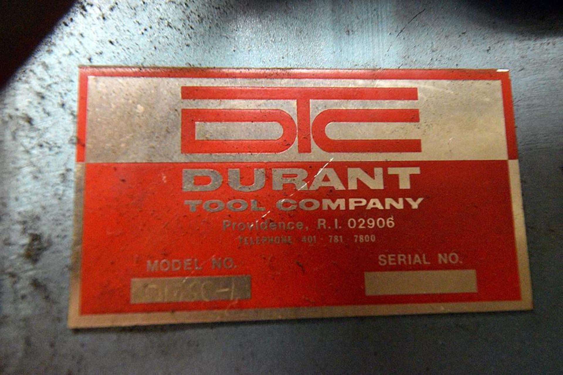 Durant Model DMSC-1 Electric Reel Feeder - Image 3 of 3