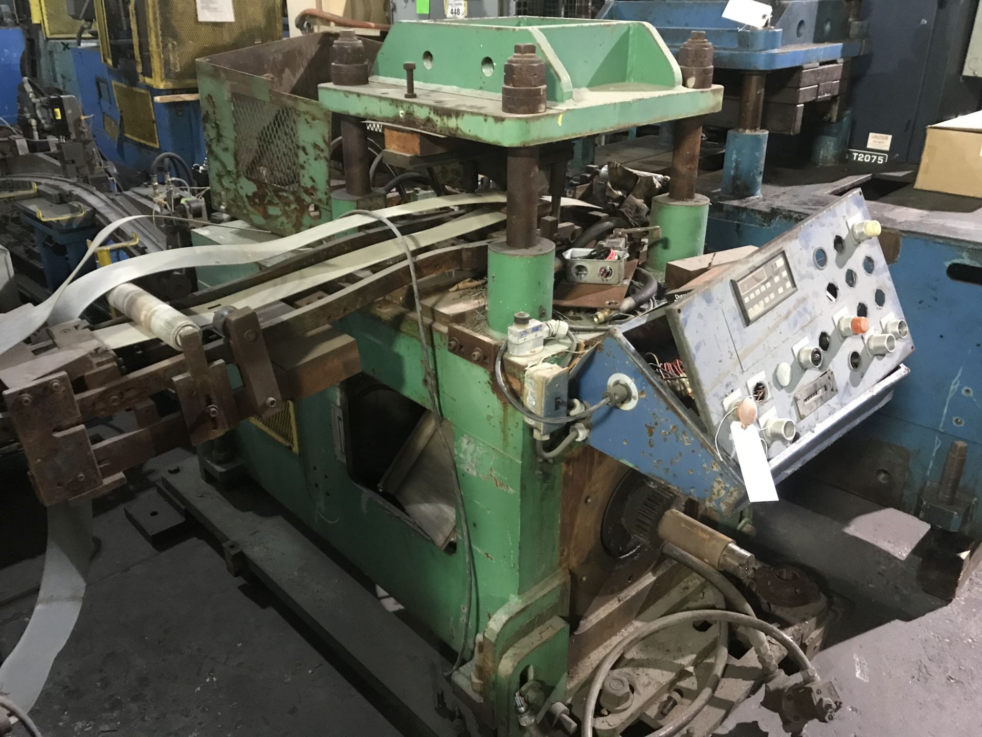 Tishken CO-10-18 4-Post Cutoff Press