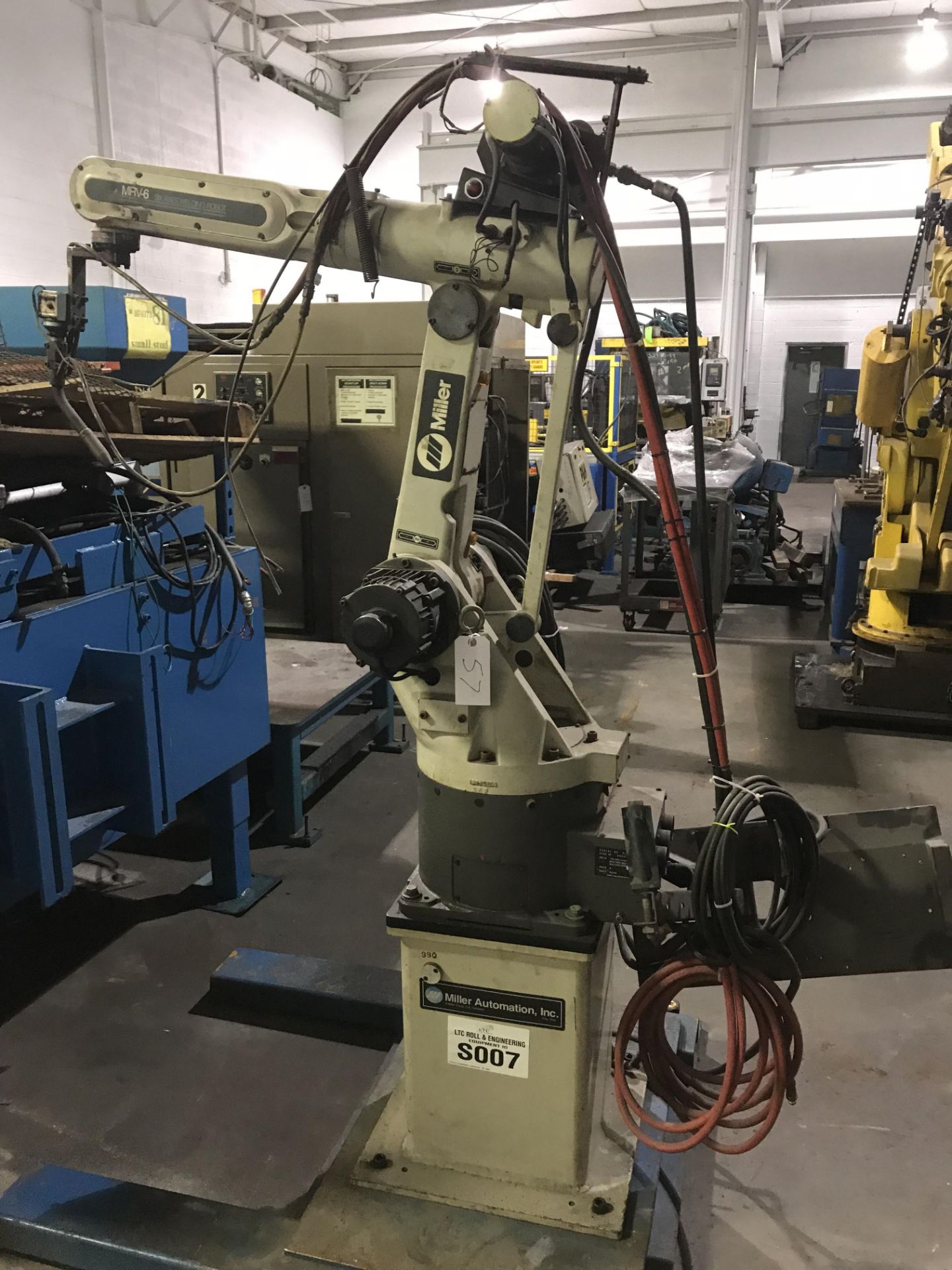 Miller Automation #MRV-6 Six Axis Welding Robot