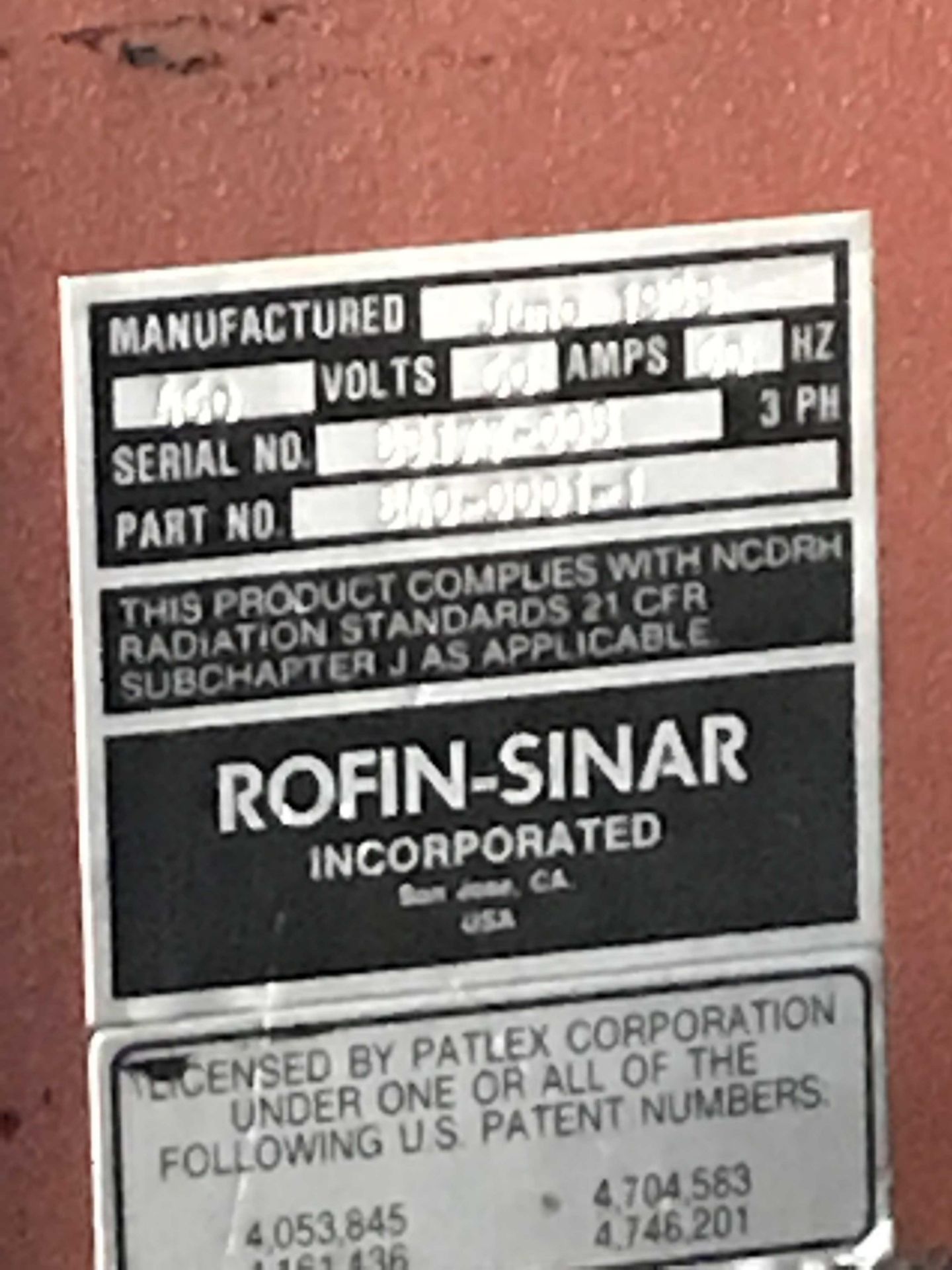 Rofin-Sinar CO2 Laser - Image 4 of 5