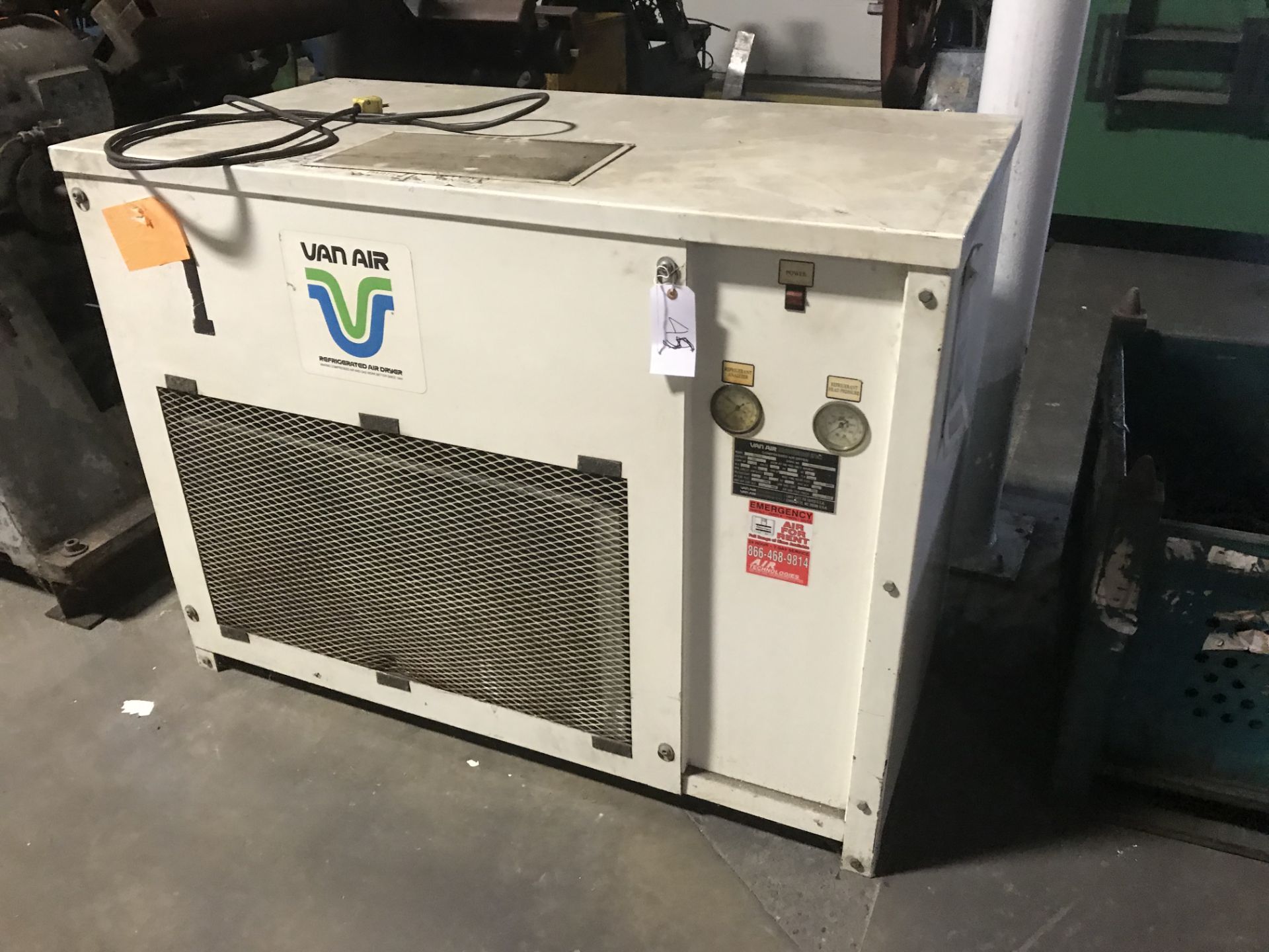 Van Air Systems Compressed Air Dryer