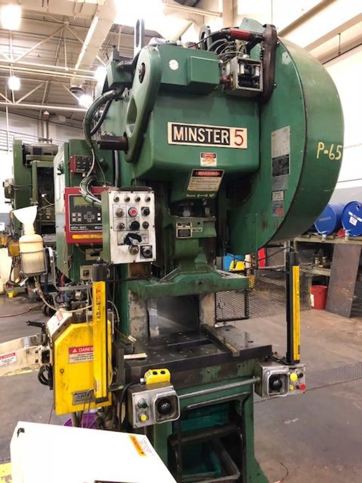 45 TON MINSTER #5 GAP PRESS SN:27299, #P-65 W/COE SERVO FEEDER #CPRF-S106 S/N 58165-1, 3" STROKE - Image 2 of 6