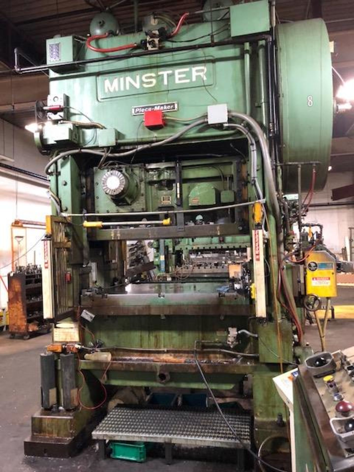 150 TON MINSTER #P2-150-60-40 SS PRESS S/N 22018 5” STROKE, 20” SH, 4” ADJ, 0 - 200 SPM, 60 X 40” - Image 2 of 6