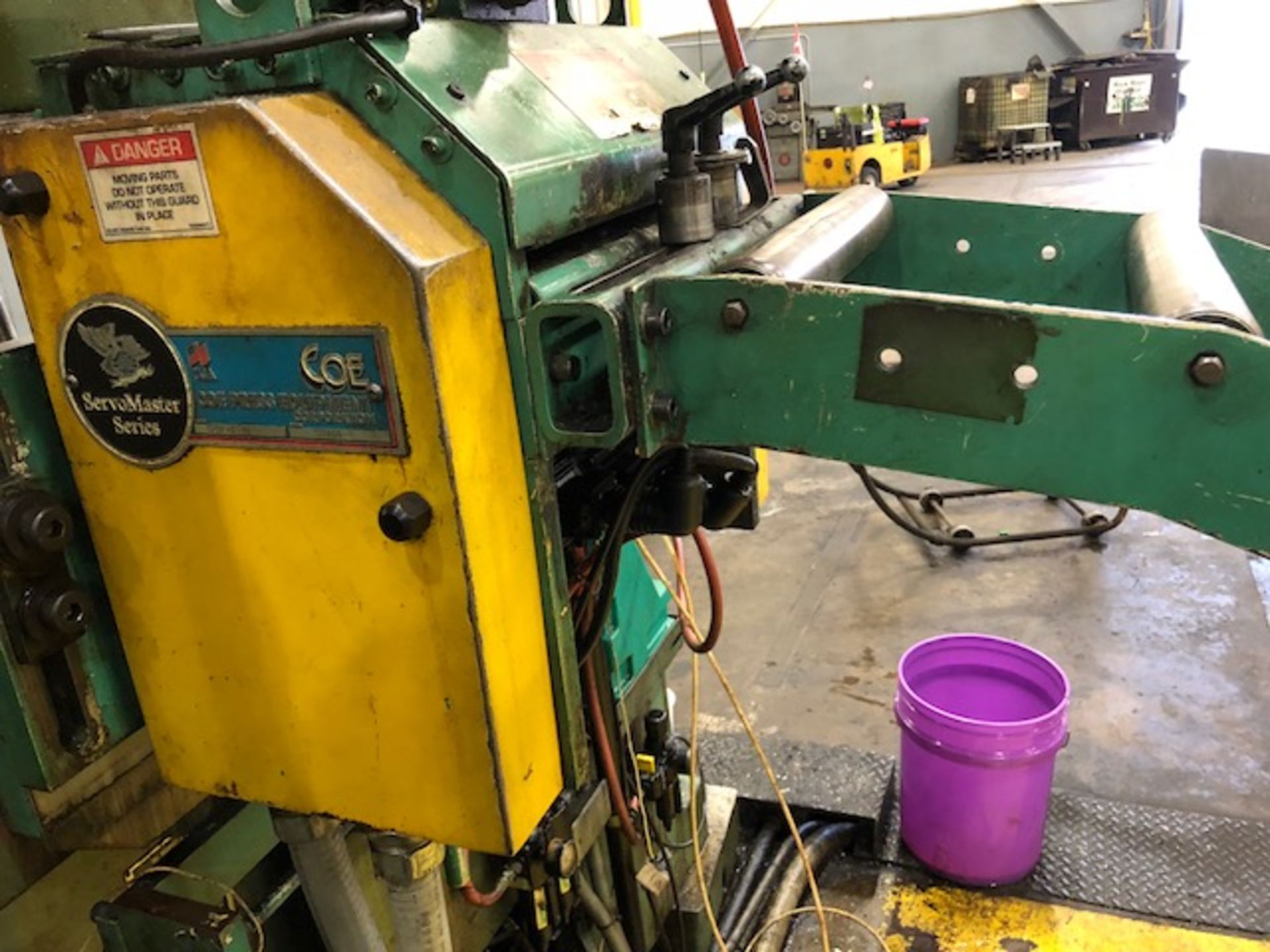 100 TON MIINSTER #P2-100-48 SS PRESS S/N 20822 4” STROKE, 20 ”SH, 3.5”ADJ, 80 - 160 SPM, 48 X 31” - Image 7 of 9