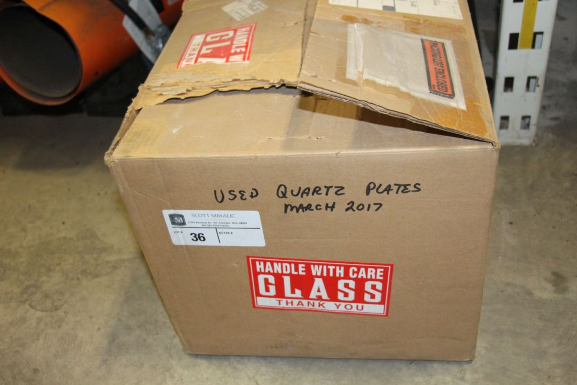 Used Quartz Plates