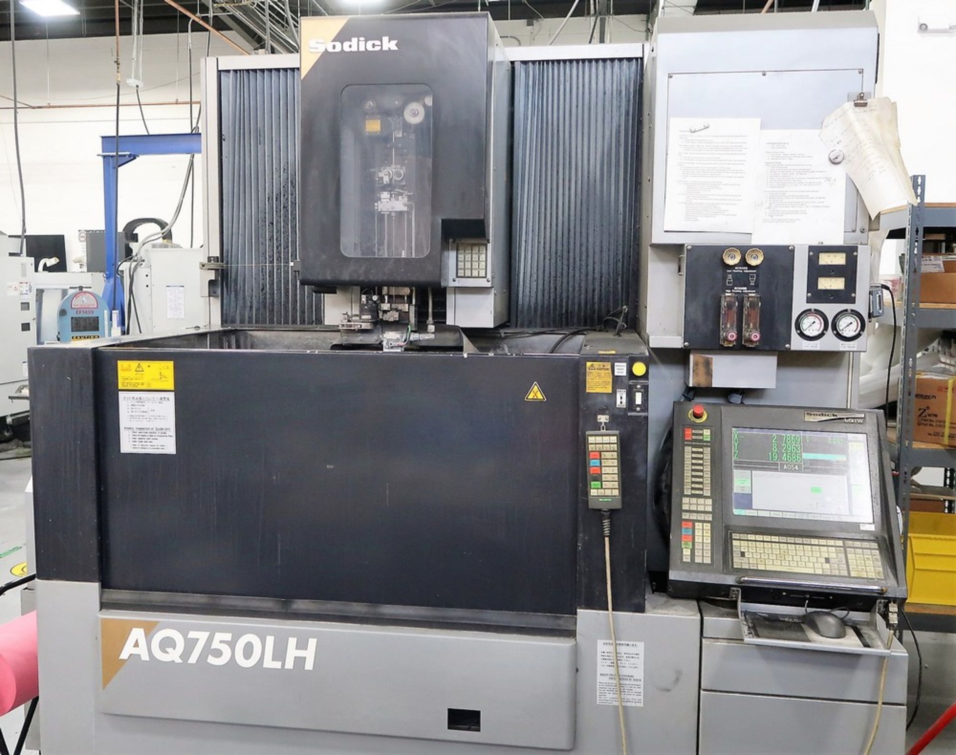 Sodick AQ750LH 4-Axis CNC Wire Cut EDM, S/N 0279, New 2005