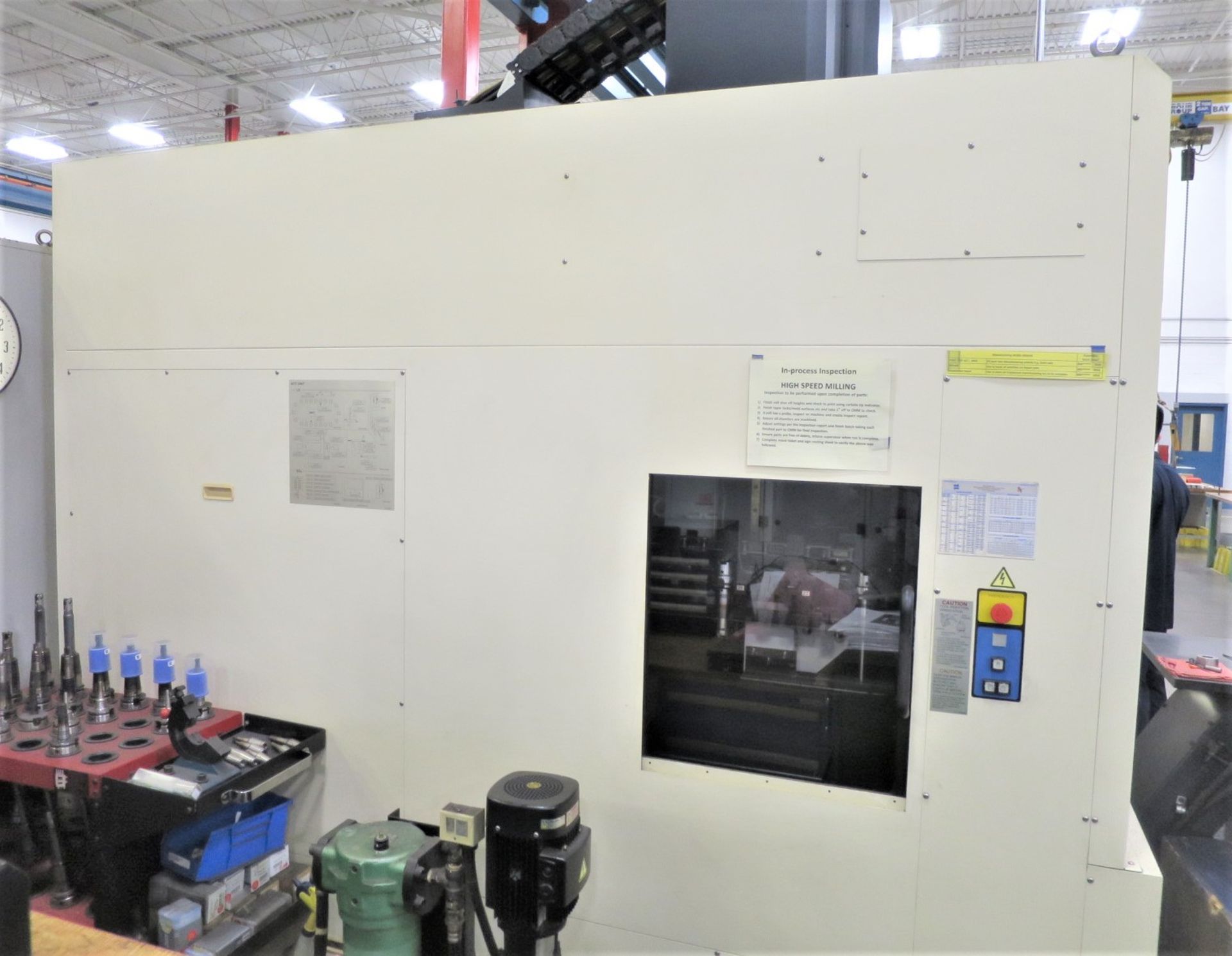 Makino V77 High Precision CNC Vertical Machining Center, S/N 373, New 2007 MAKINO V-77 CNC - Image 11 of 14