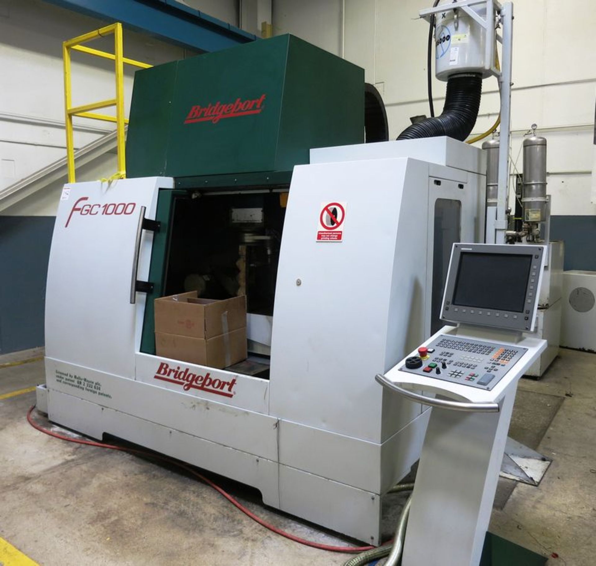 Bridgeport FGC-1000 5-Axis Vertical machining and Flexible Grinding Center for Turbine Blades, S/N