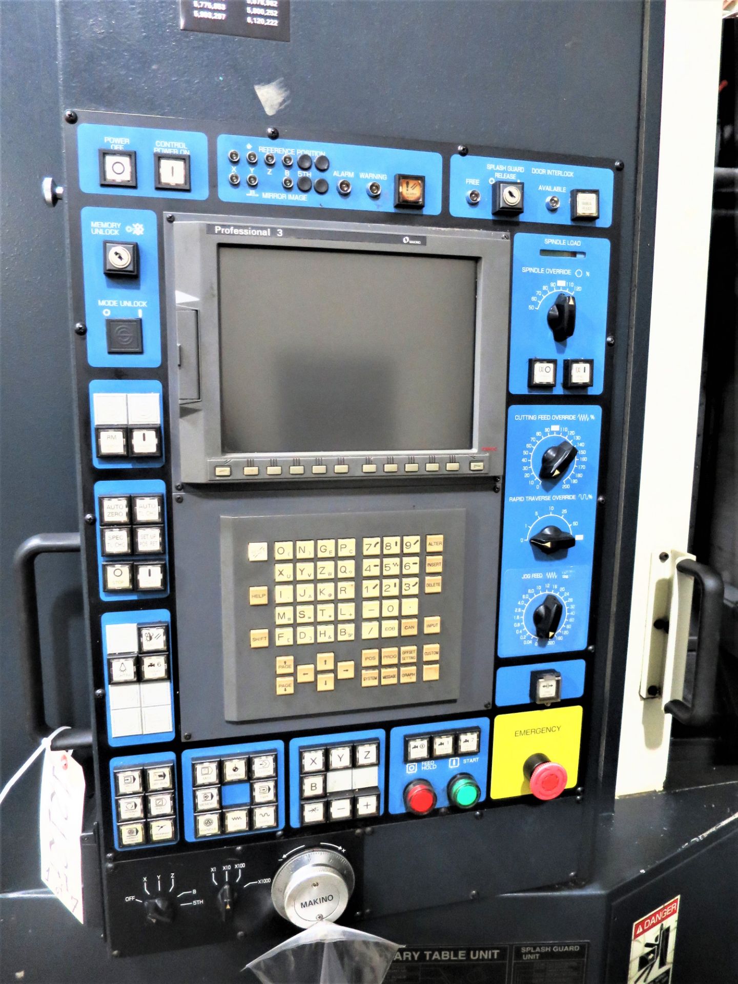 20"x20" Pallet Makino A71 CNC 4-Axis Precision Horizontal Machining Center, S/N 180, New 2004 - Image 2 of 9