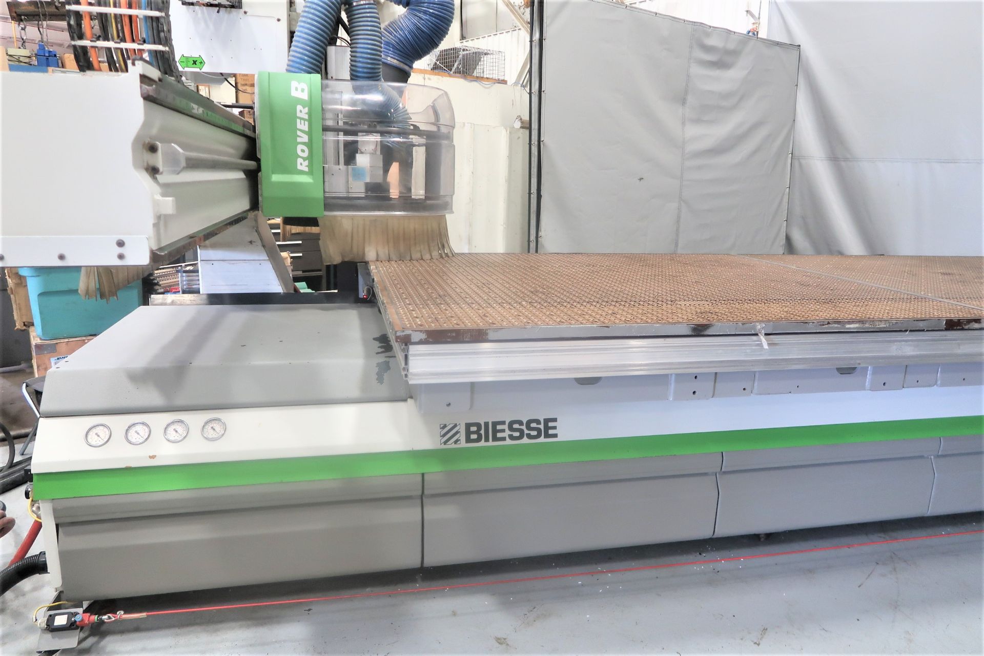 5'x12' Biesse Rover B 7.40 ft CNC 3-Axis Router with Boring Unit & Aggregate Saw, S/N 64574 - Image 9 of 14