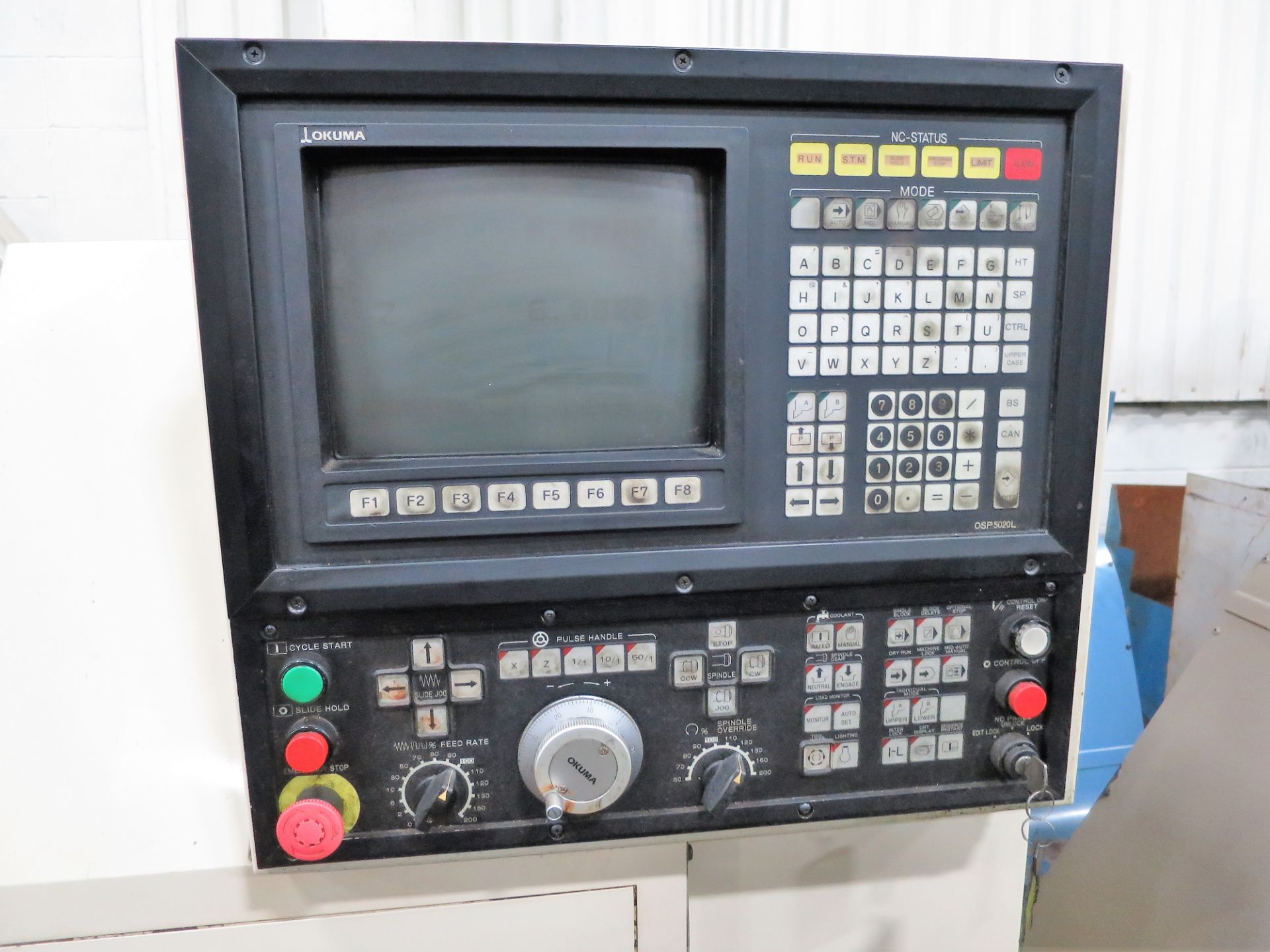 Okuma LNC-8 CNC 2-Axis Turning Center, New 1992 - Image 2 of 7