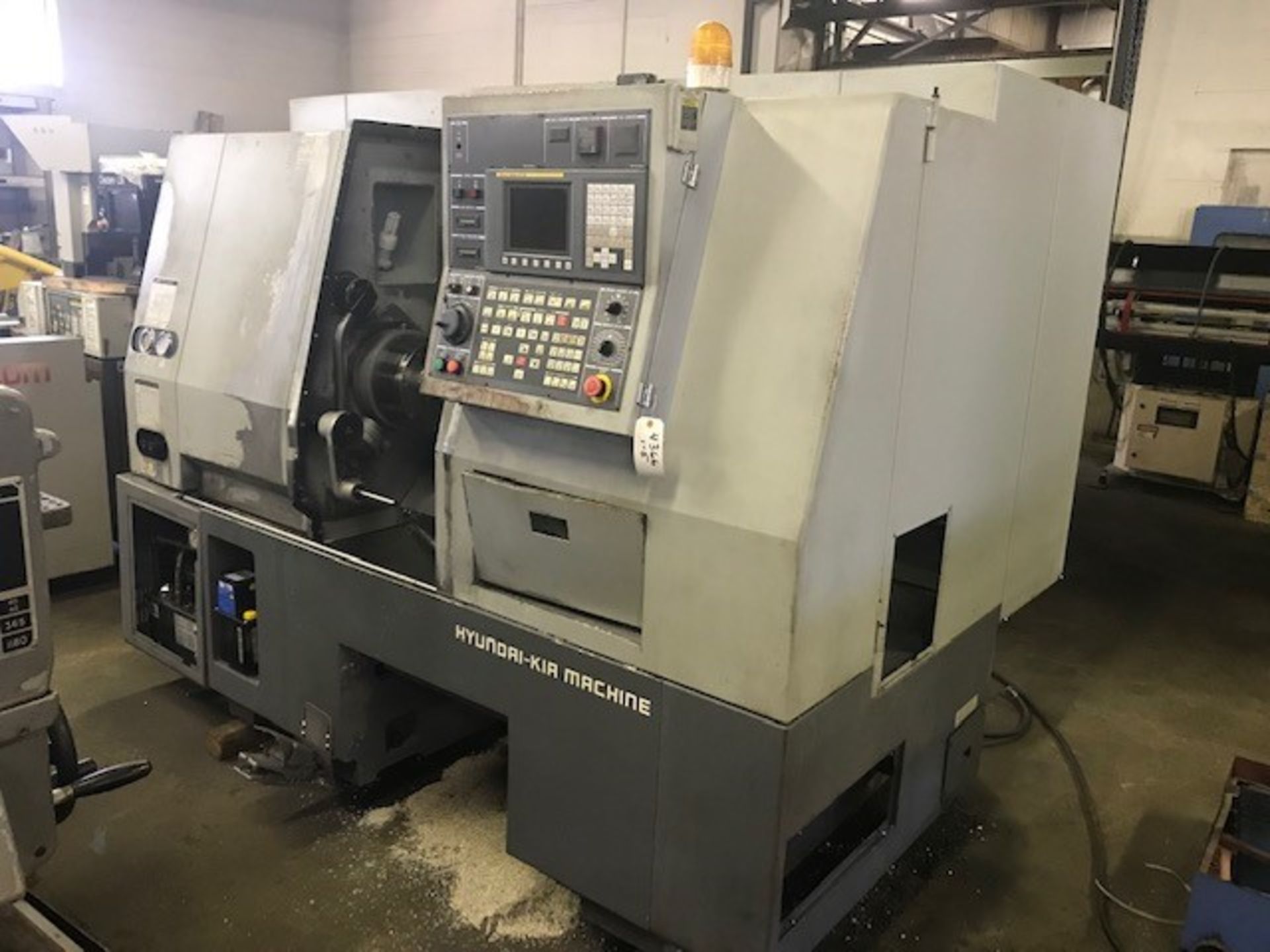 Kia SKT21 CNC Lathe, S/N G3135-2812, New 2006