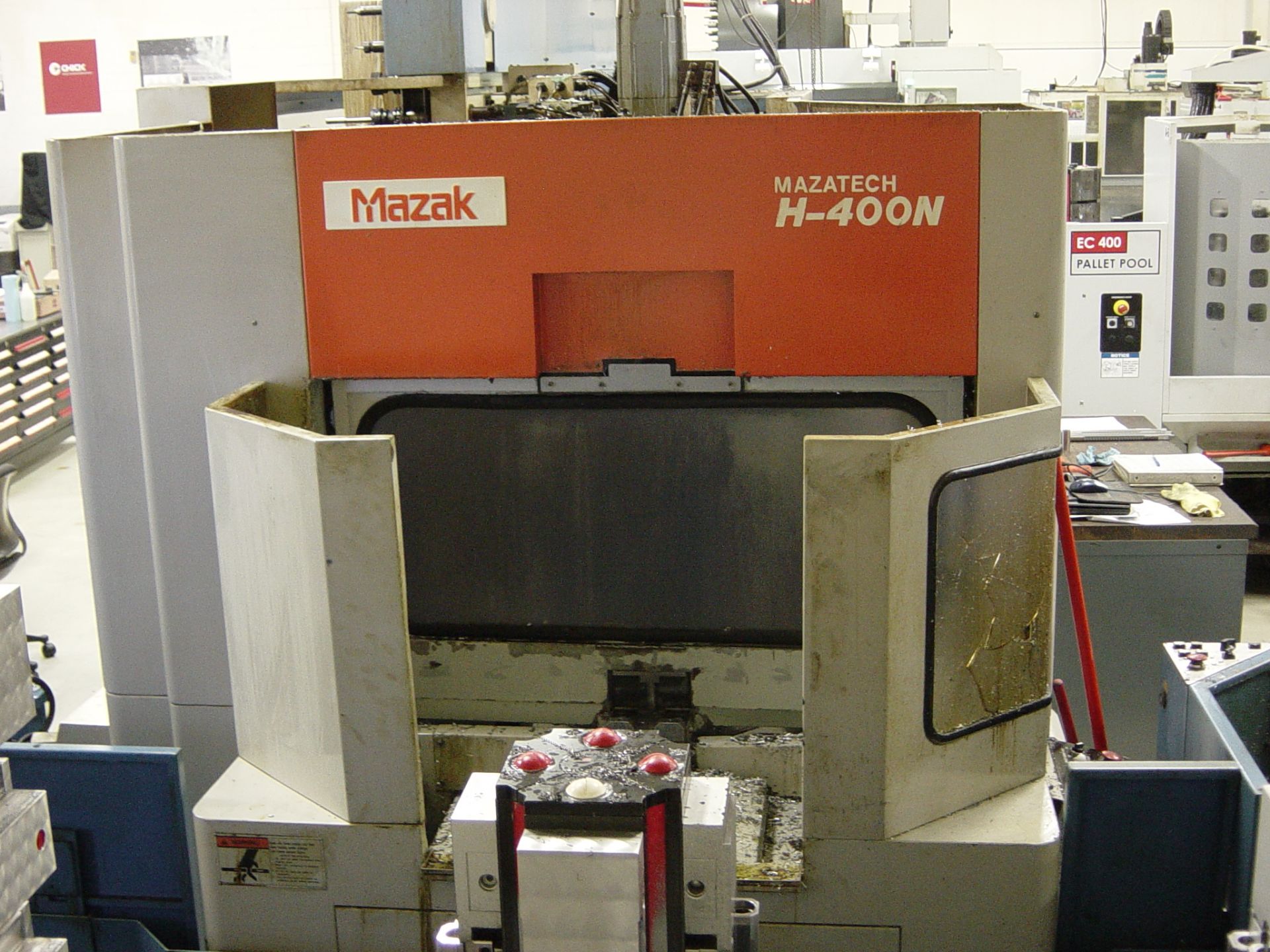 Complete Mazak FMS System with (2) Mazatech H-400N Horizontal Machining Centers, S/N 117943 - Image 2 of 7