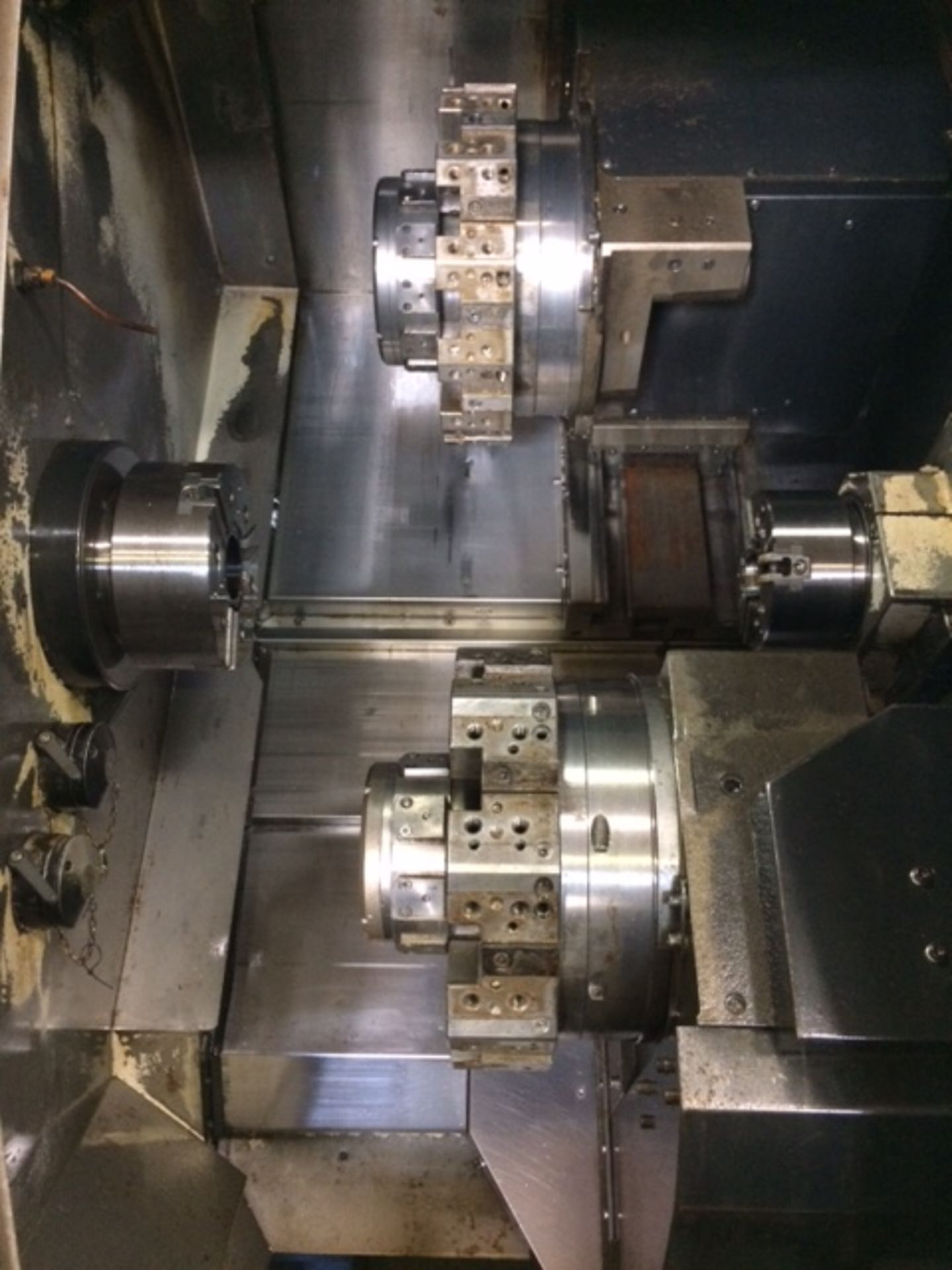 Mori Seiki Zl-200Smc Dual Turret Cnc Turning Center W/ Live Tooling & Sub-Spindle, S/N 74 - Image 3 of 8