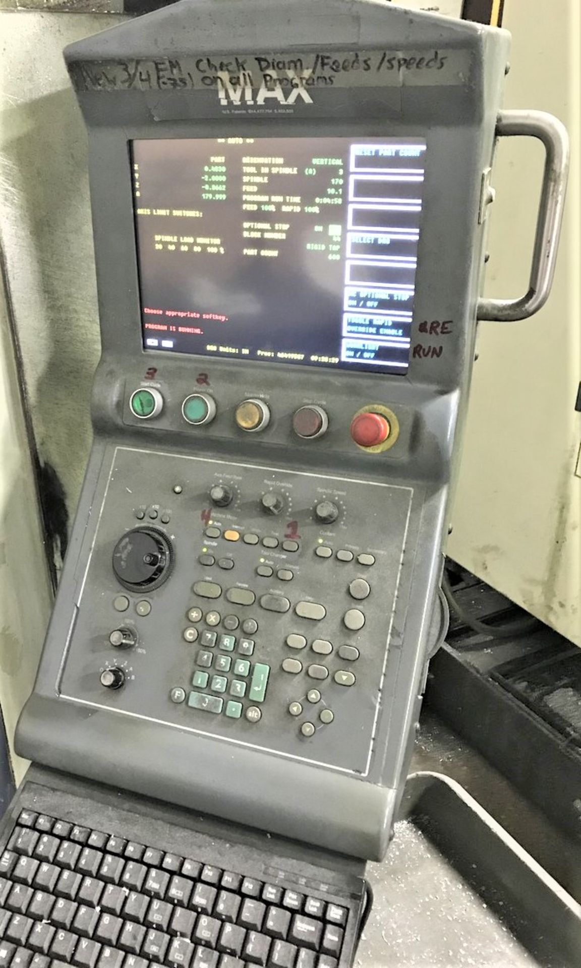 Hurco VM1 4-Axis CNC Vertical Machining Center, New 2002 - Image 2 of 13