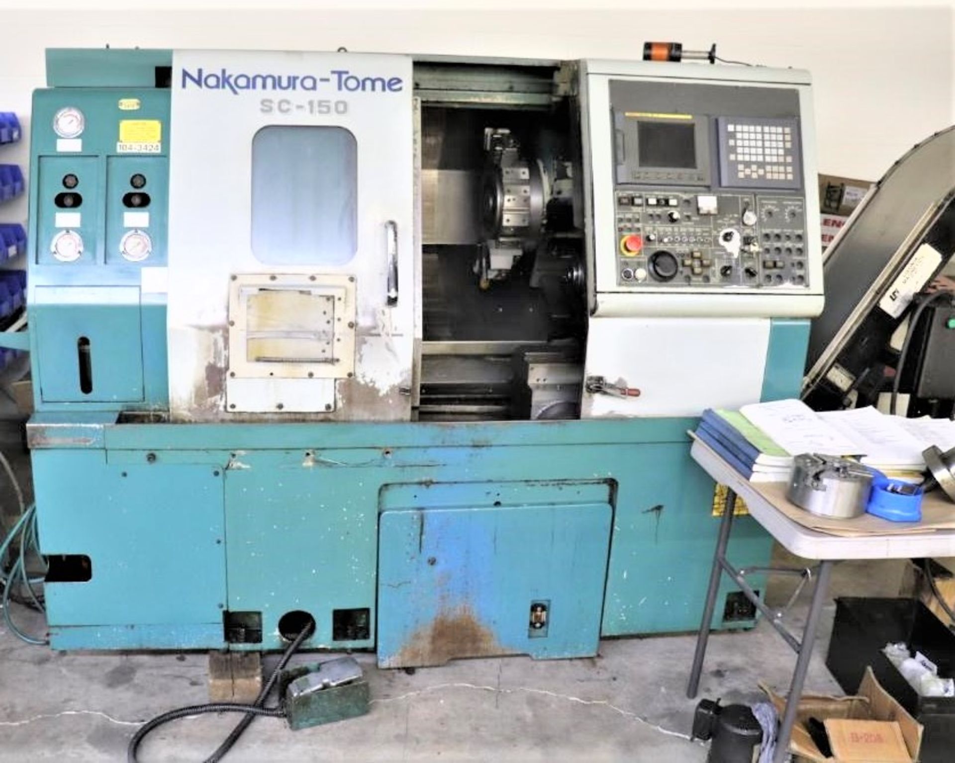 Nakamura SC-150 2-Axis CNC Lathe, S/N SC151007, New 2002