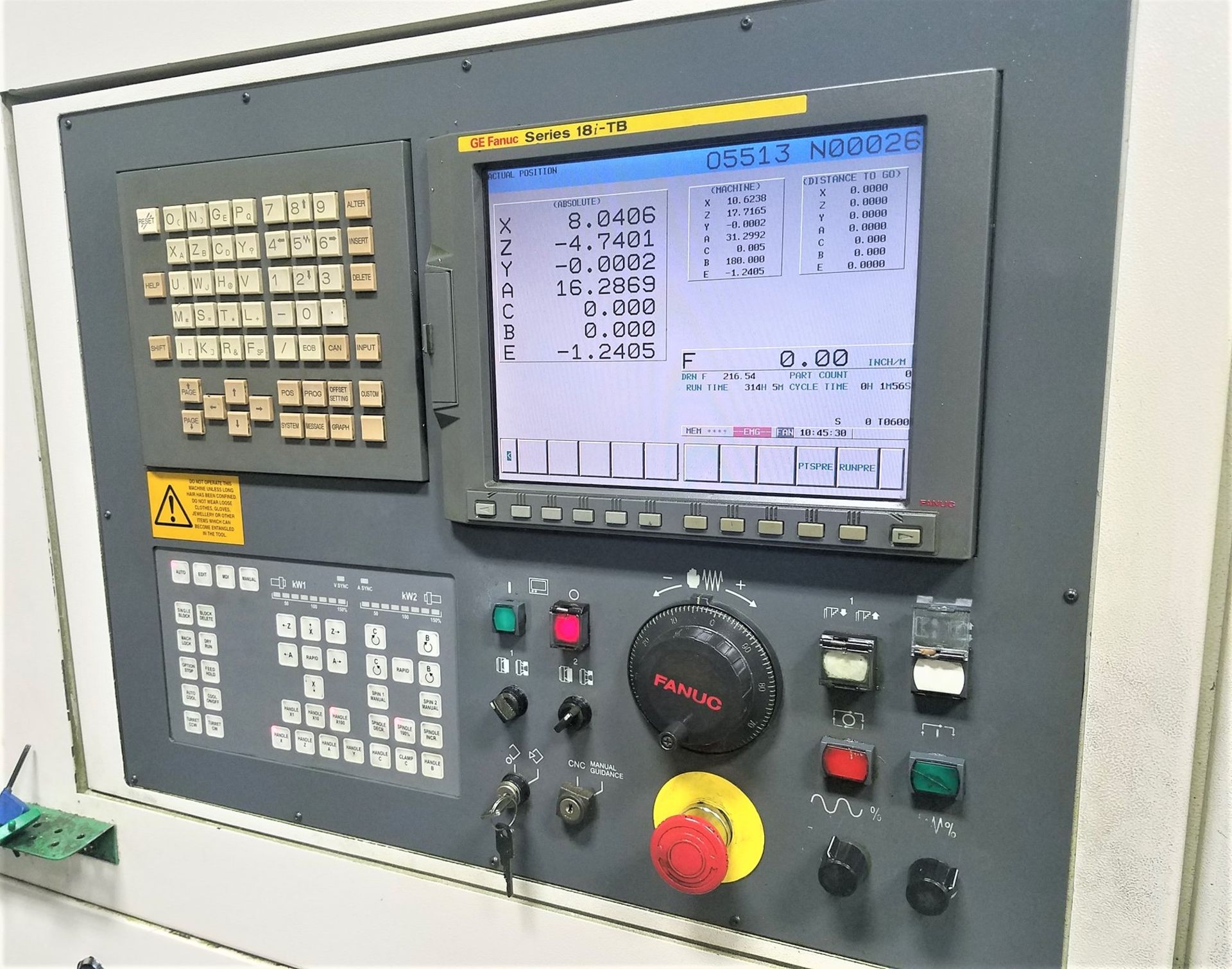 Colchester Harrison Tornado T8MSYB CNC Lathe w/Sub Spindle & Y-Axis, New 2009 - Image 2 of 10