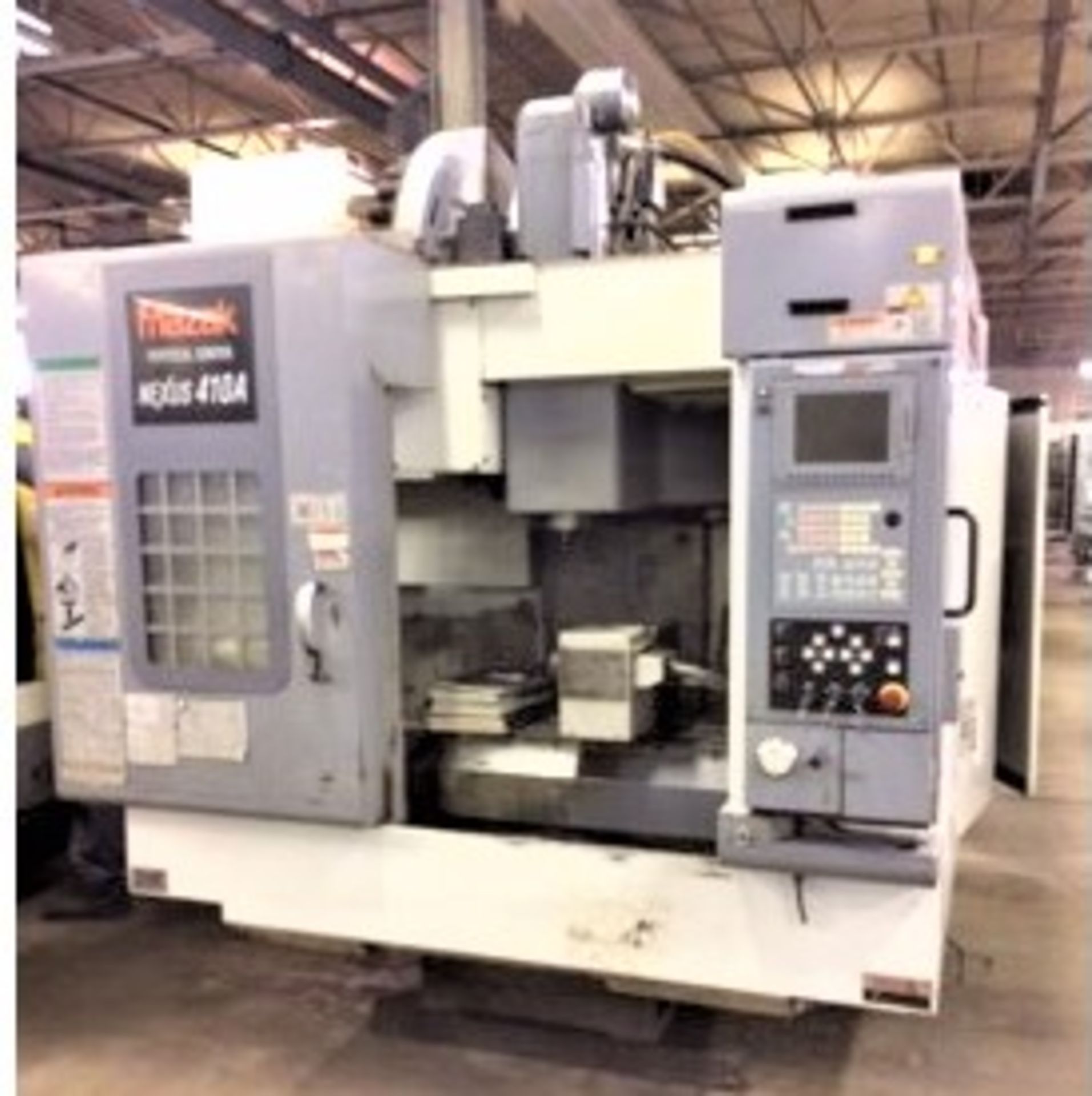 Mazak Nexus Model 410A CNC Vertical Machining Center, with 4th Axis Indexer, S/N 163708, New 2003