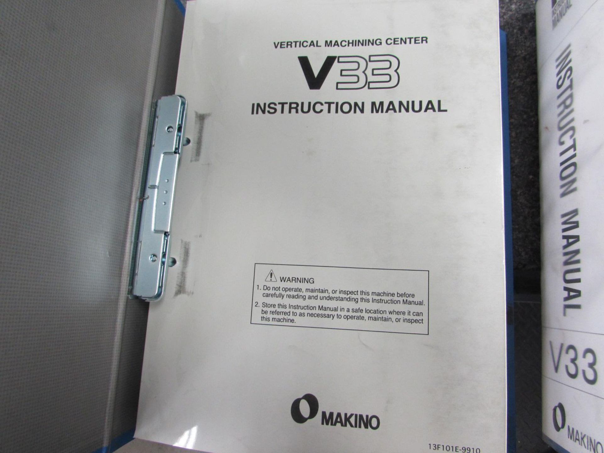 Makino V33 High Speed CNC Vertical Machining Center, S/N 1034 - Image 15 of 18