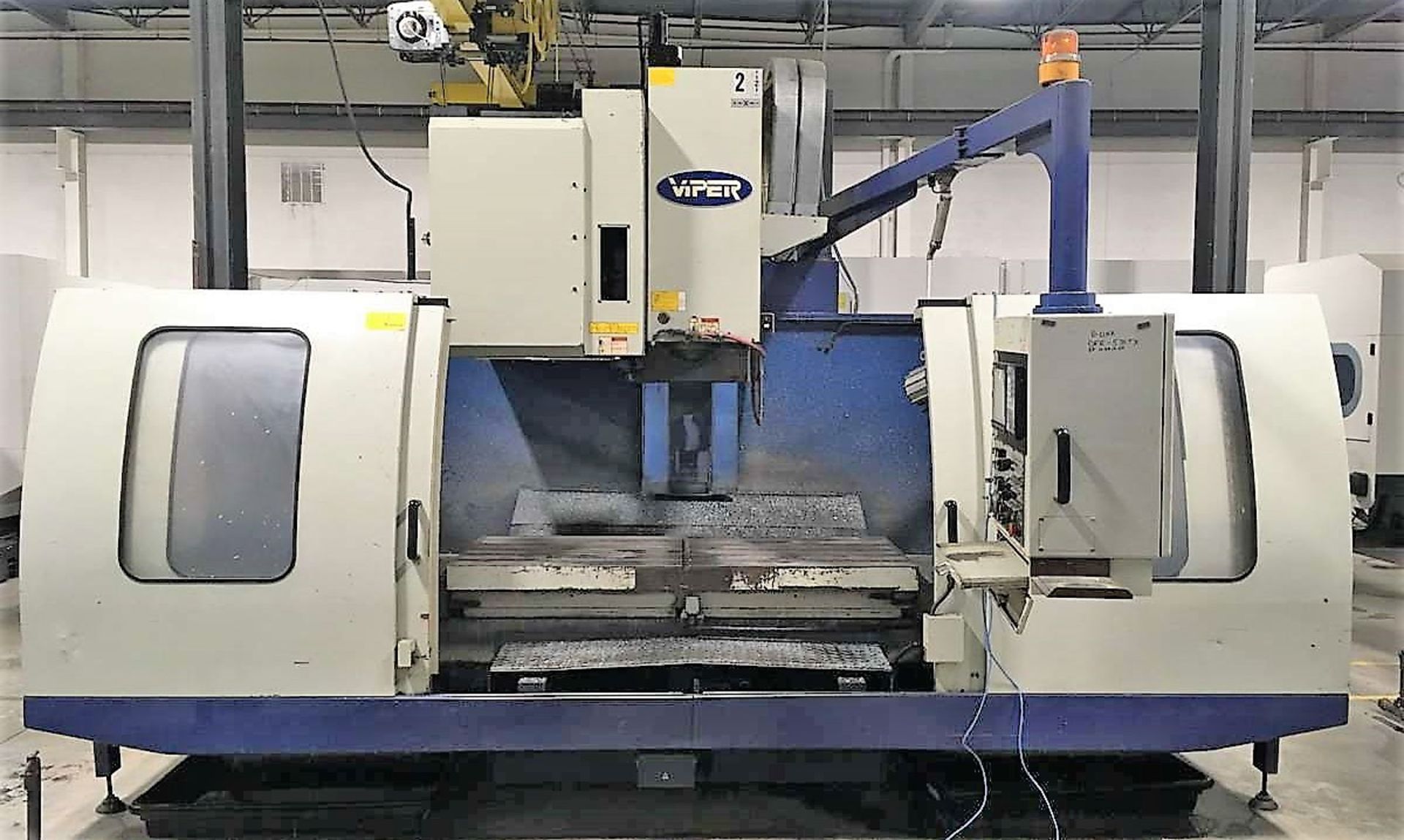 63"x30" Mighty Viper VMC 1500AG/HV-70A CNC Vertical Machining Center, S/N 2755 - Image 2 of 7