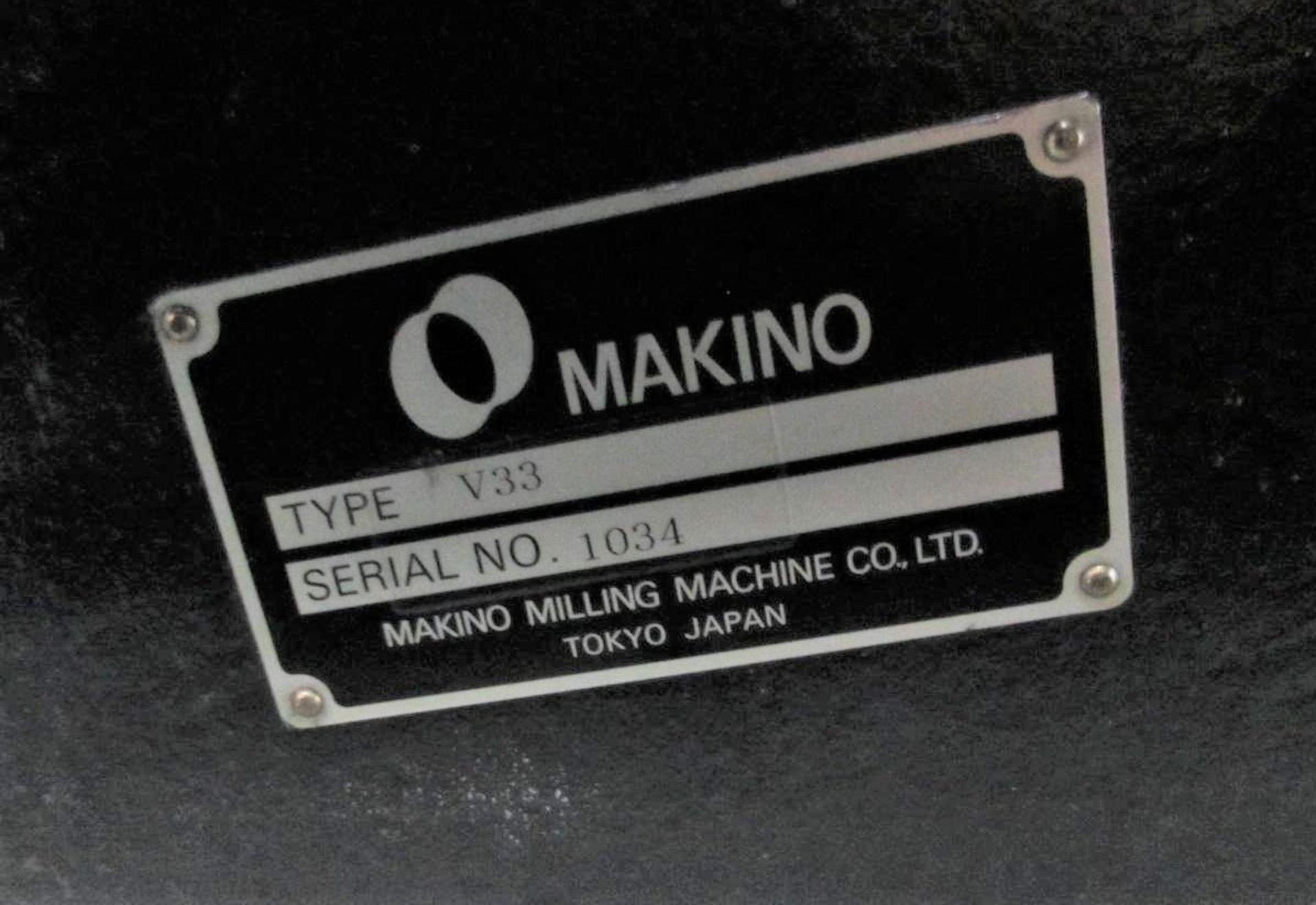 Makino V33 High Speed CNC Vertical Machining Center, S/N 1034 - Image 10 of 18