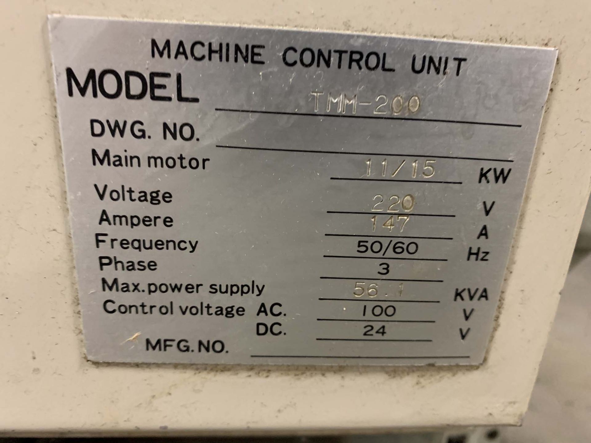 Takisawa TMM-200 Twin Spindle, Twin Turret, Y-Axis CNC Lathe, SN TBMY4004, New 2003 - Image 13 of 14