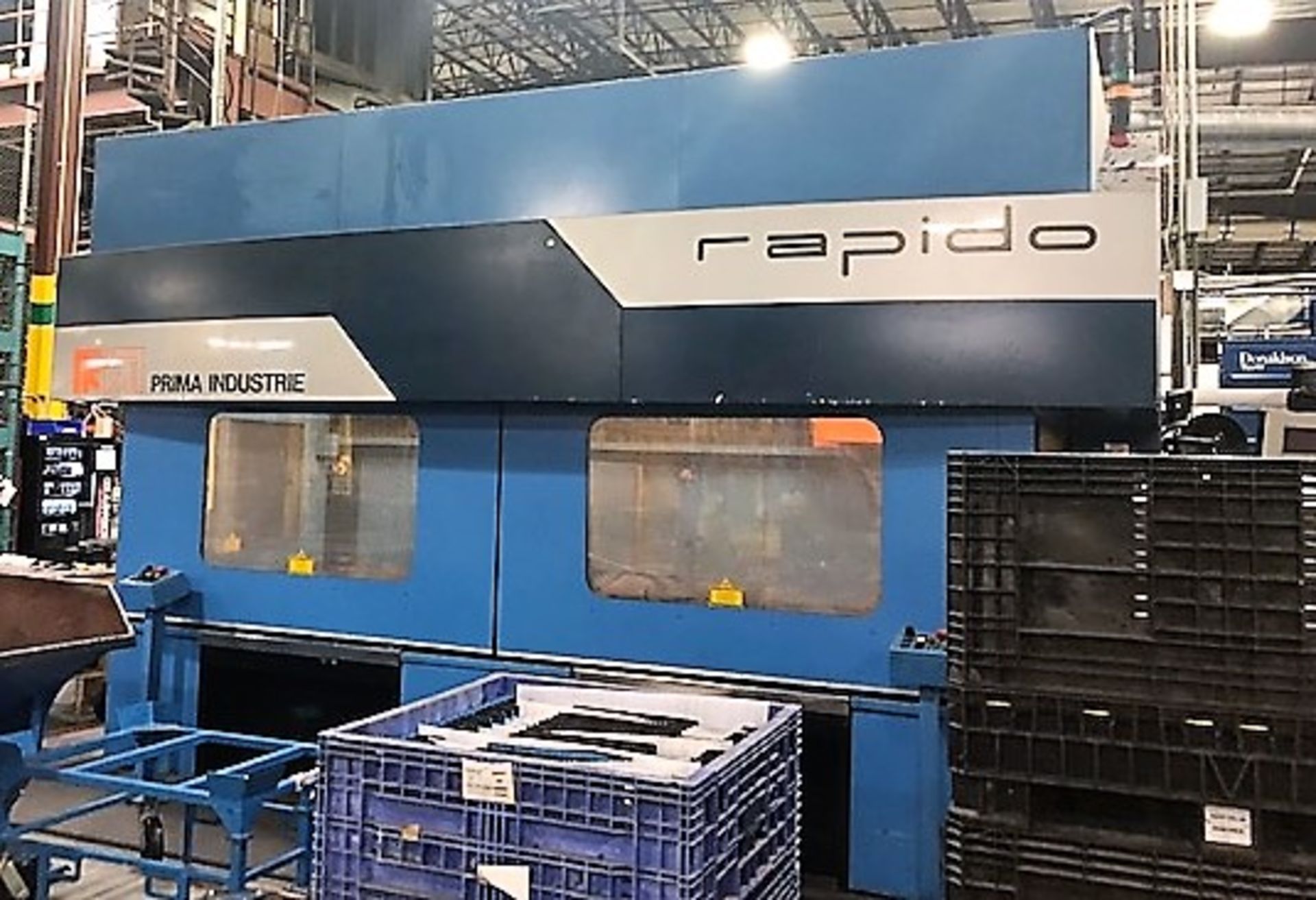 PRIMA RAPIDO 5-AXIS SIMULTANEOUS,2500 WATT, 126"X, 60"Y, 24" Z, TORIT ,CHILL PRIMACH-9000L CNC, 2006 - Image 9 of 15