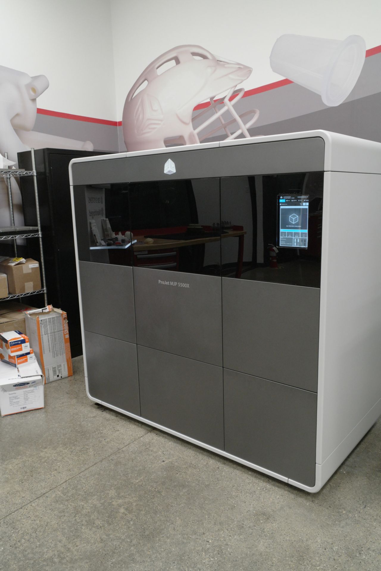 PROJET 5500X 3D PRINTER (UPGRADED TO 5600), PROTOTYPE 3 DIMENSIONAL NEW EST 2015 NEW PRICE $240,000 - Image 7 of 13