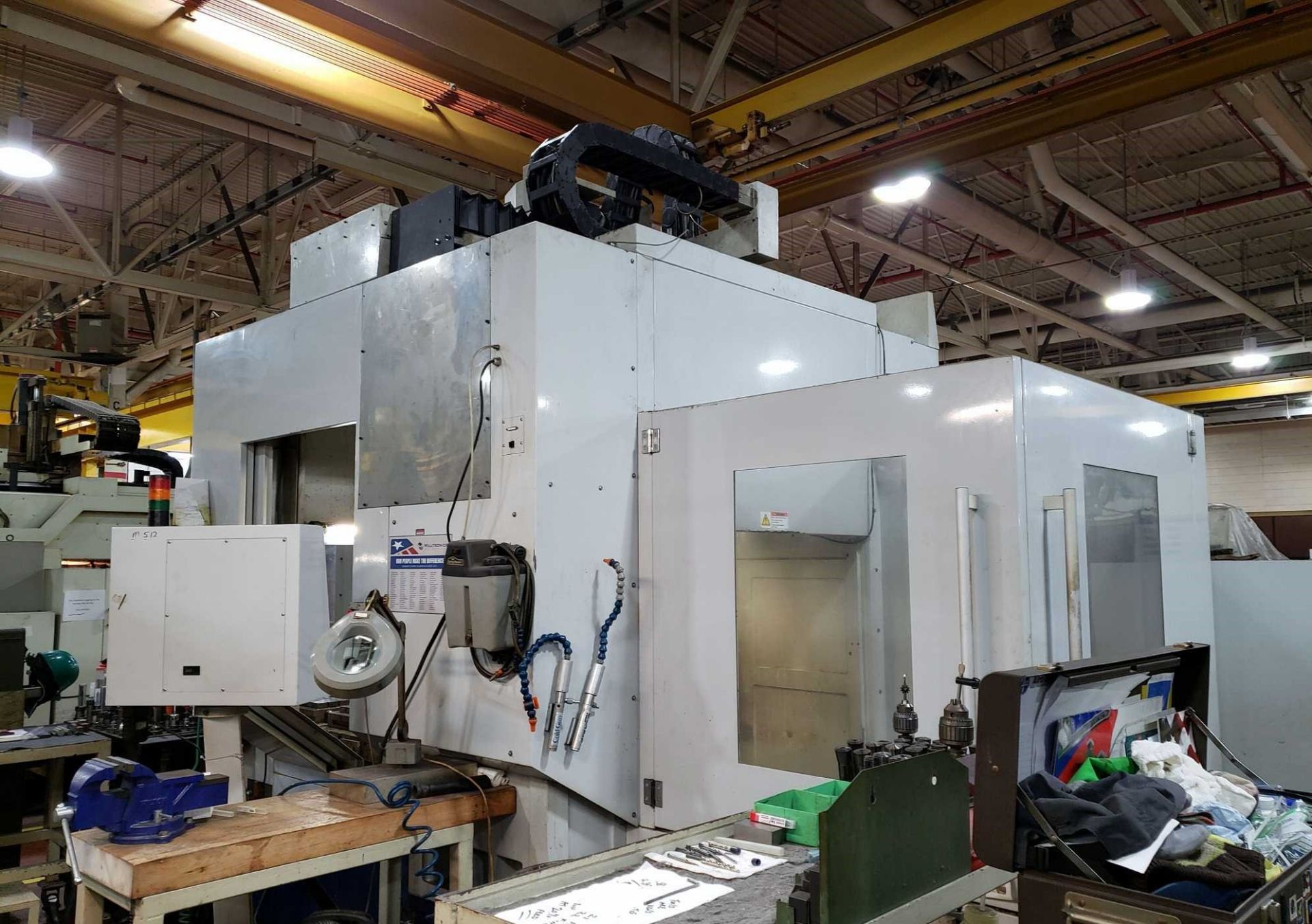 40"x40" Pallets Milltronics TT40 CNC Vertical Machining Center, New 2010, S/N 10587 - Image 9 of 10